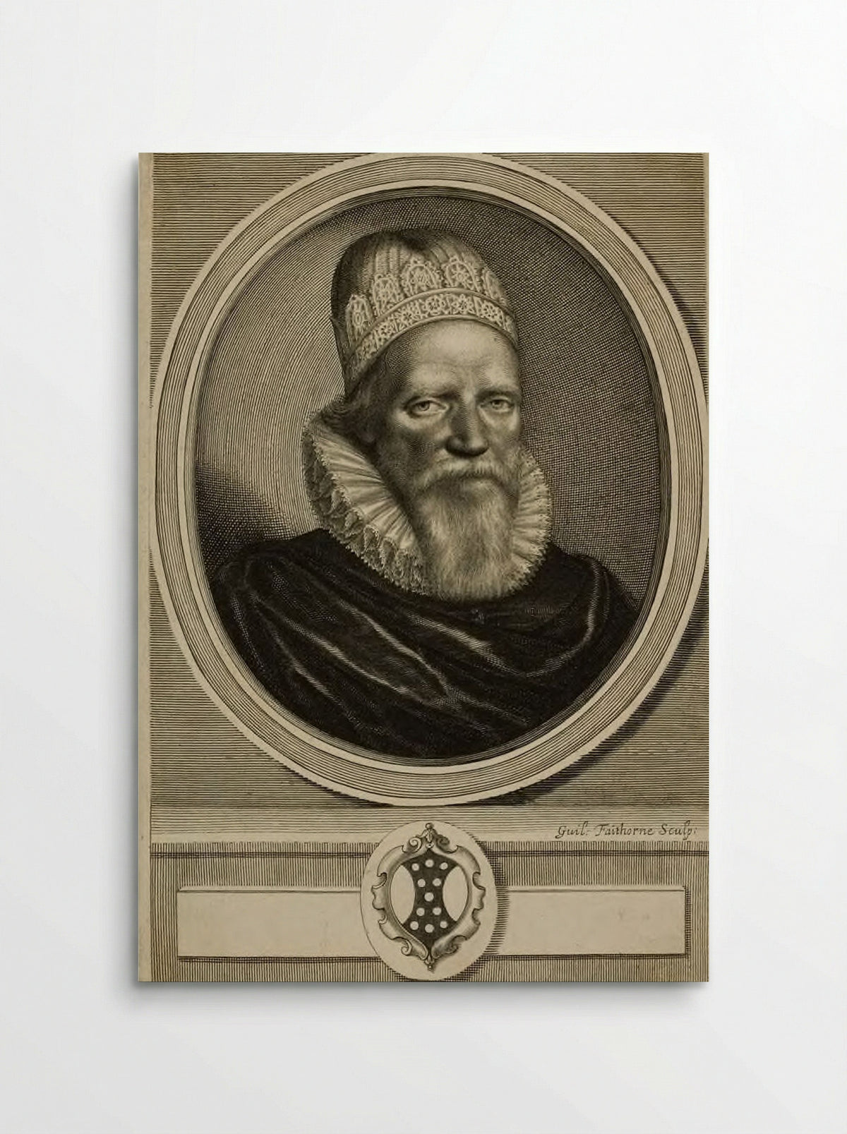 Sir Henry Spelman - William Faithorne the Elder - Poster