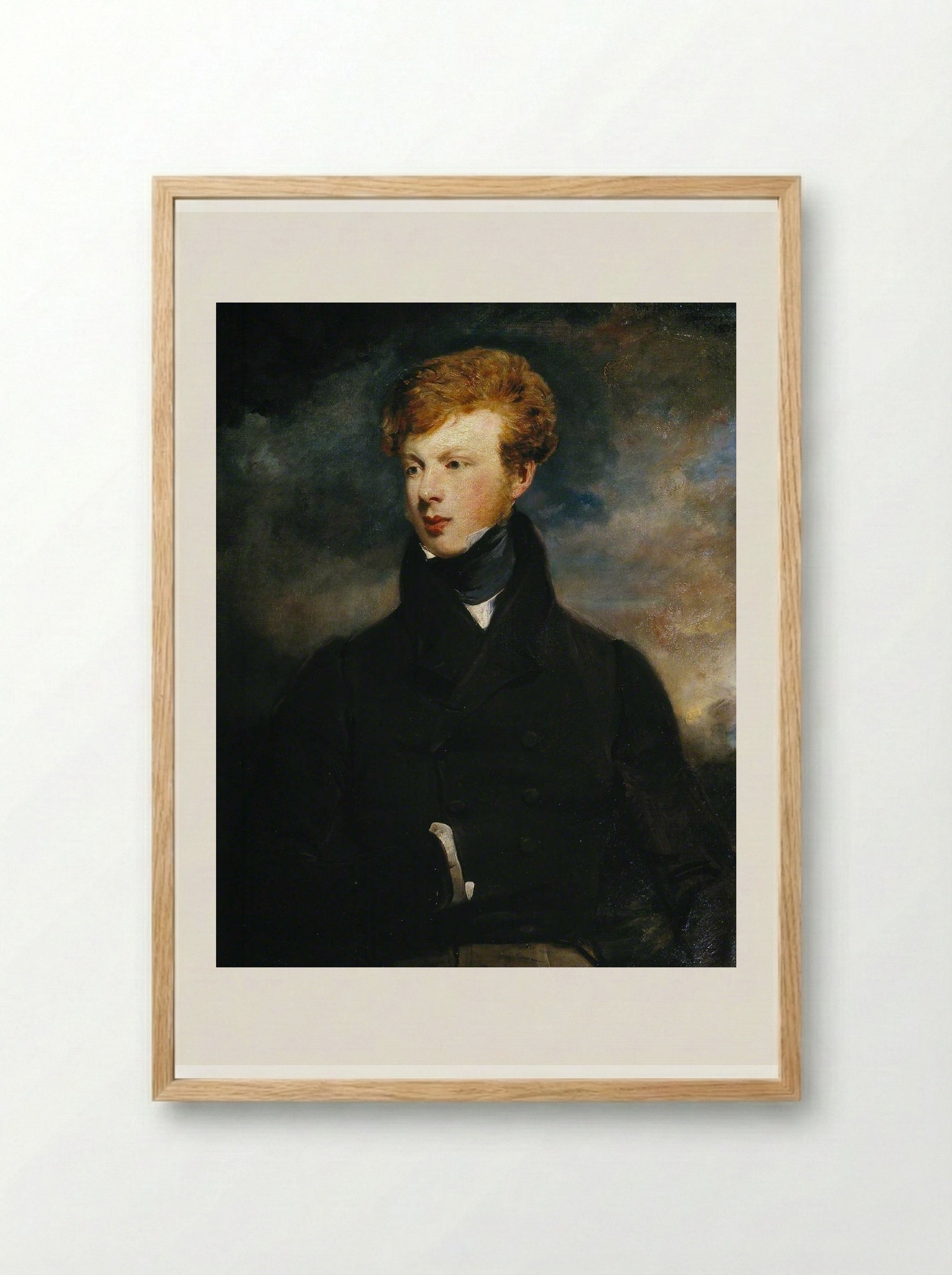Sir Henry Webb - John Jackson - Framed Print Wood