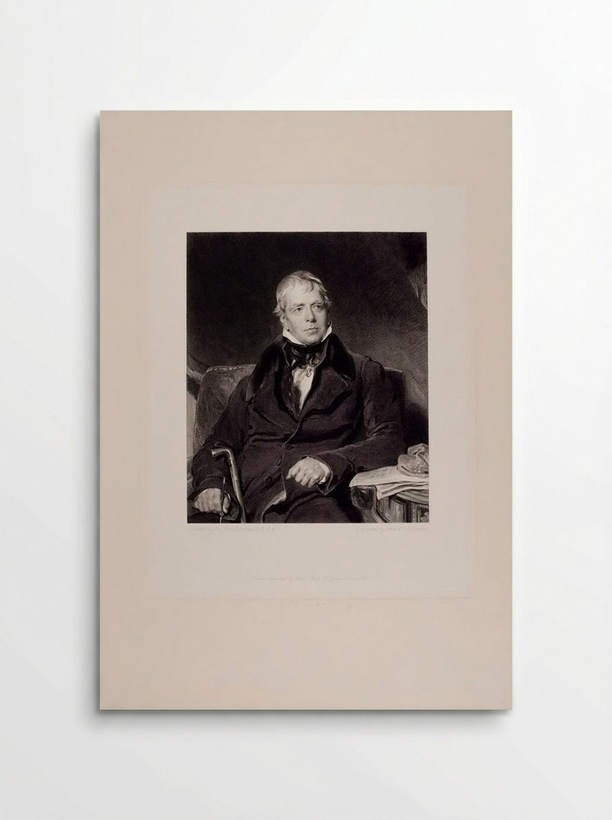 Sir Walter Scott - John Henry Robinson - Poster