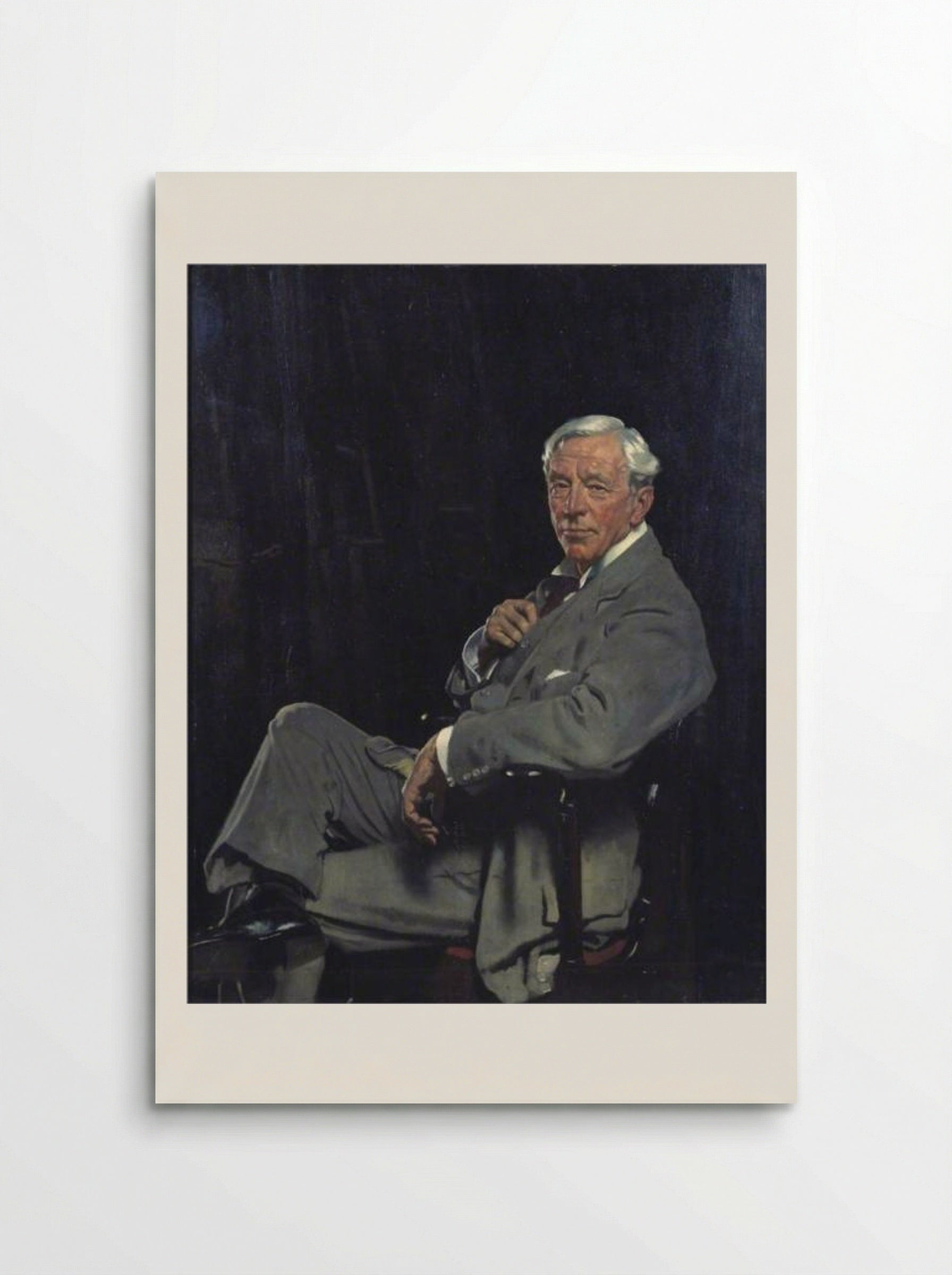 Sir William McCormick - William Orpen - Poster