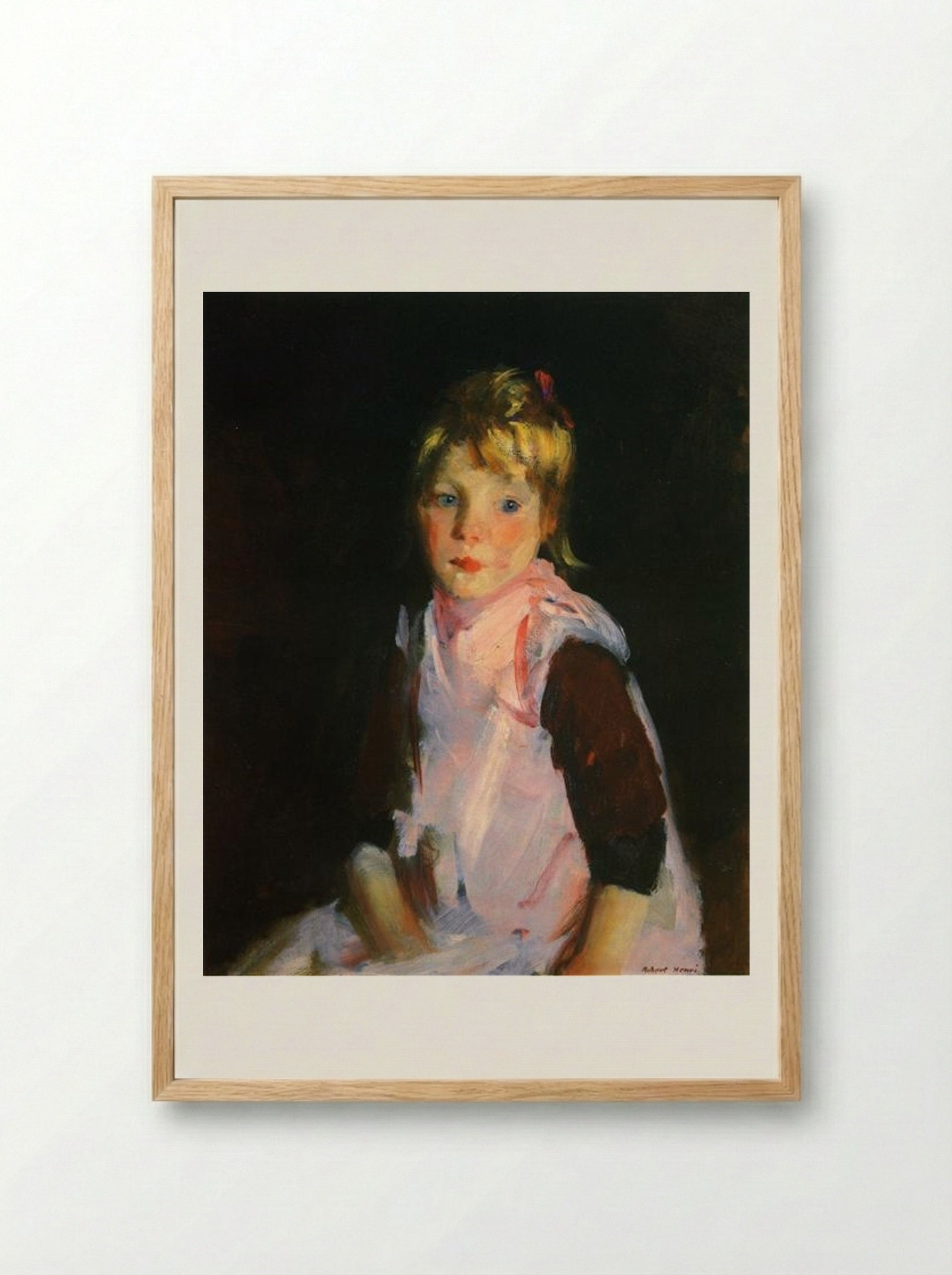 Sis - Robert Henri - Framed Print Wood