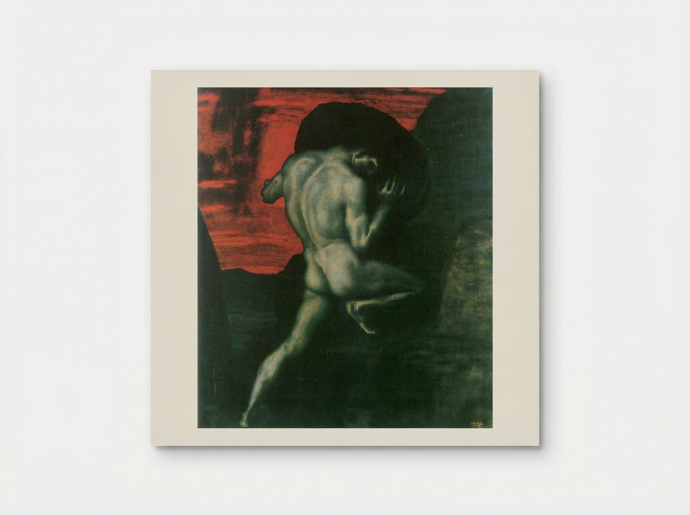 Sisyphus - Franz von Stuck - Poster