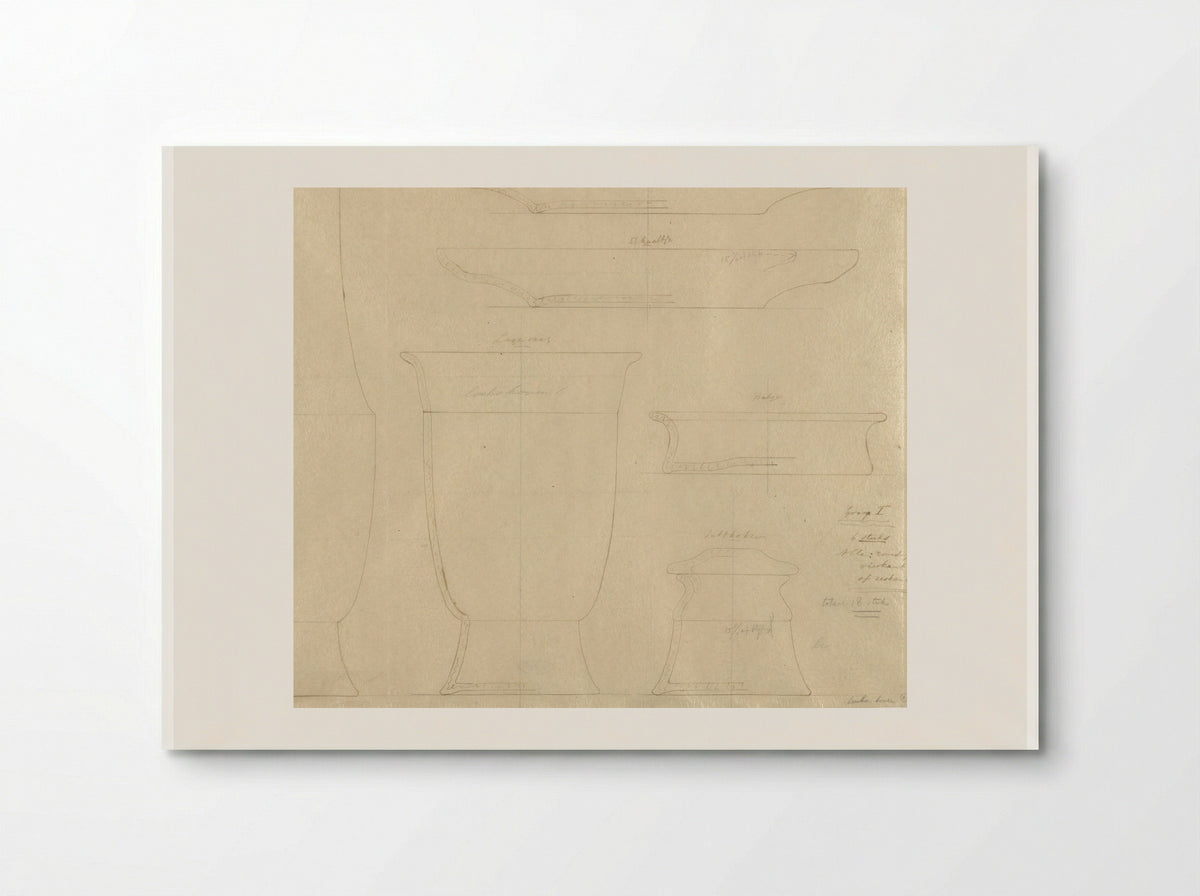 Six Designs for Earthenware Vessels - Theo Colenbrander - Poster