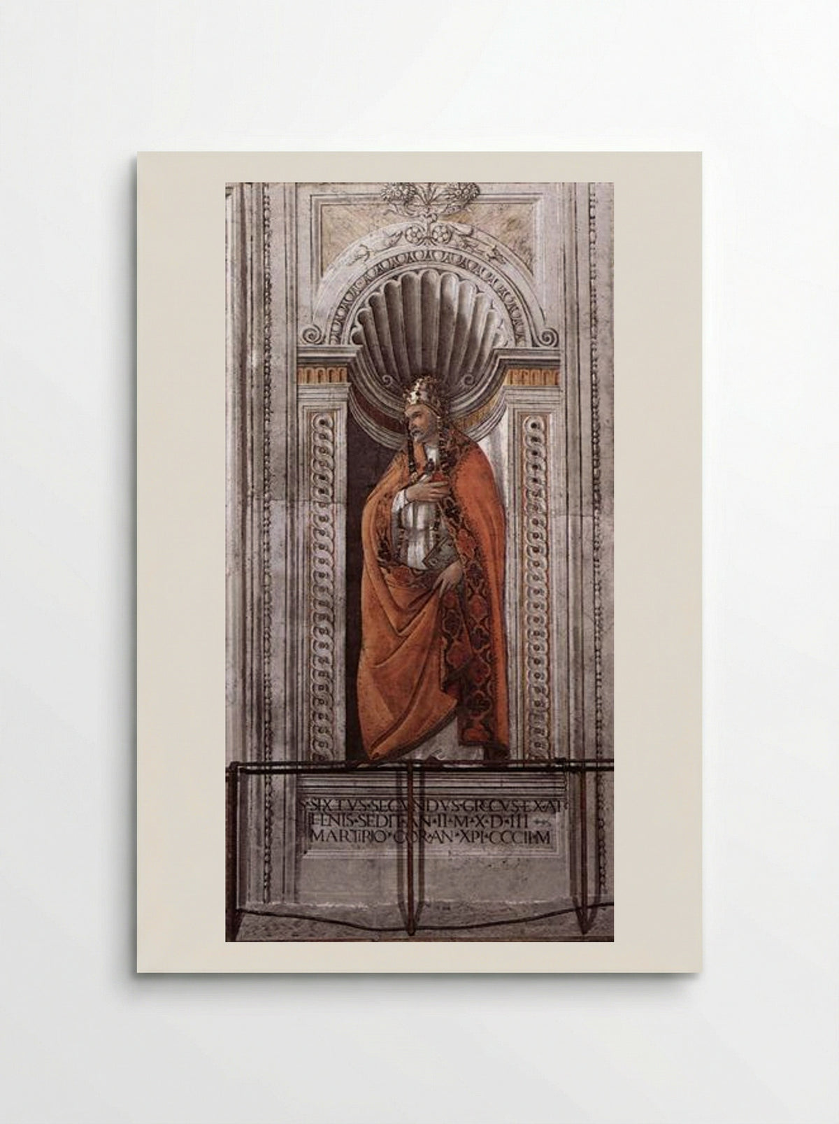 Sixtus II - Sandro Botticelli - Poster
