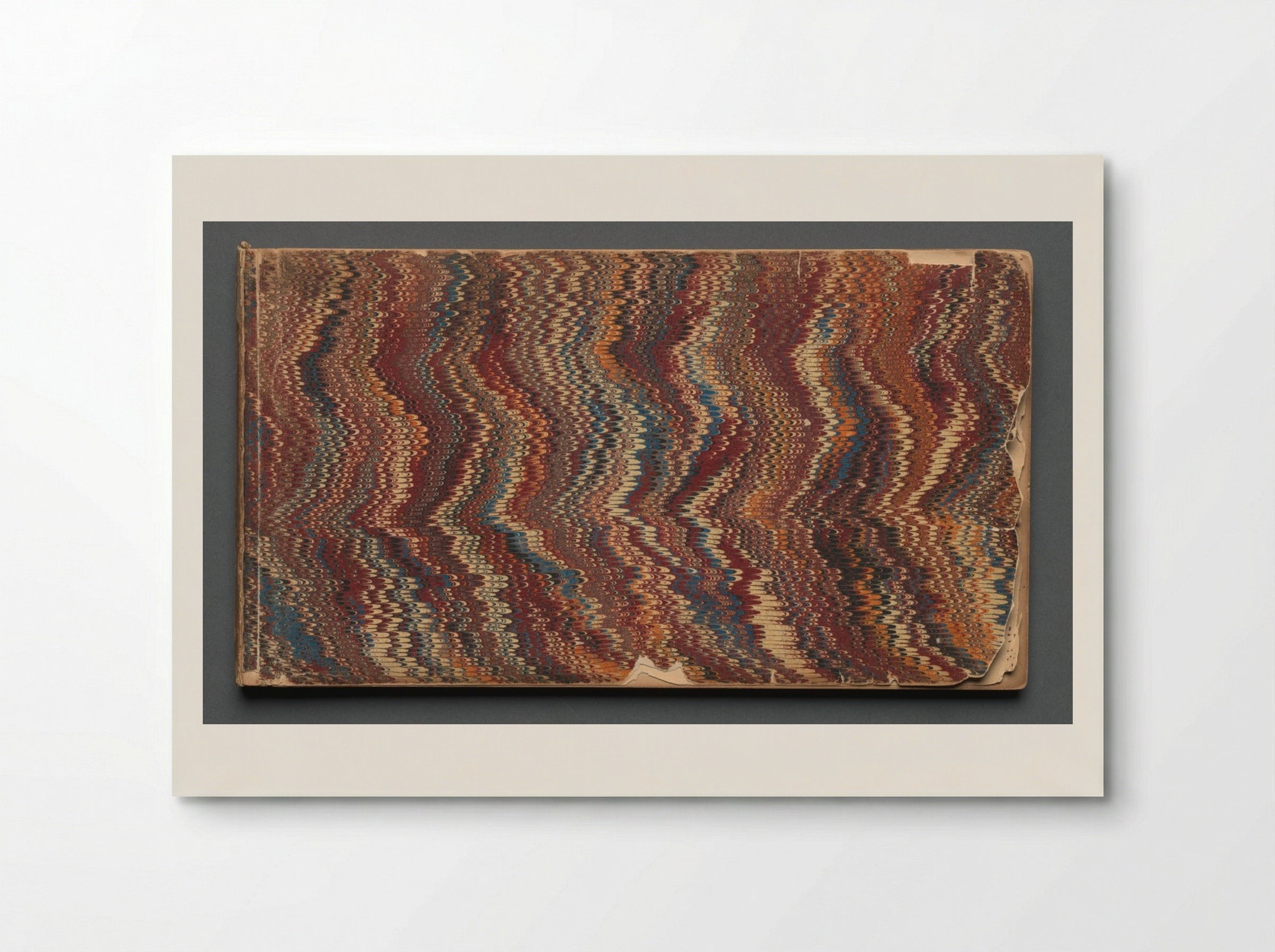 Sketchbook Cover (Marbled Paper) - Sanford Robinson Gifford - Poster
