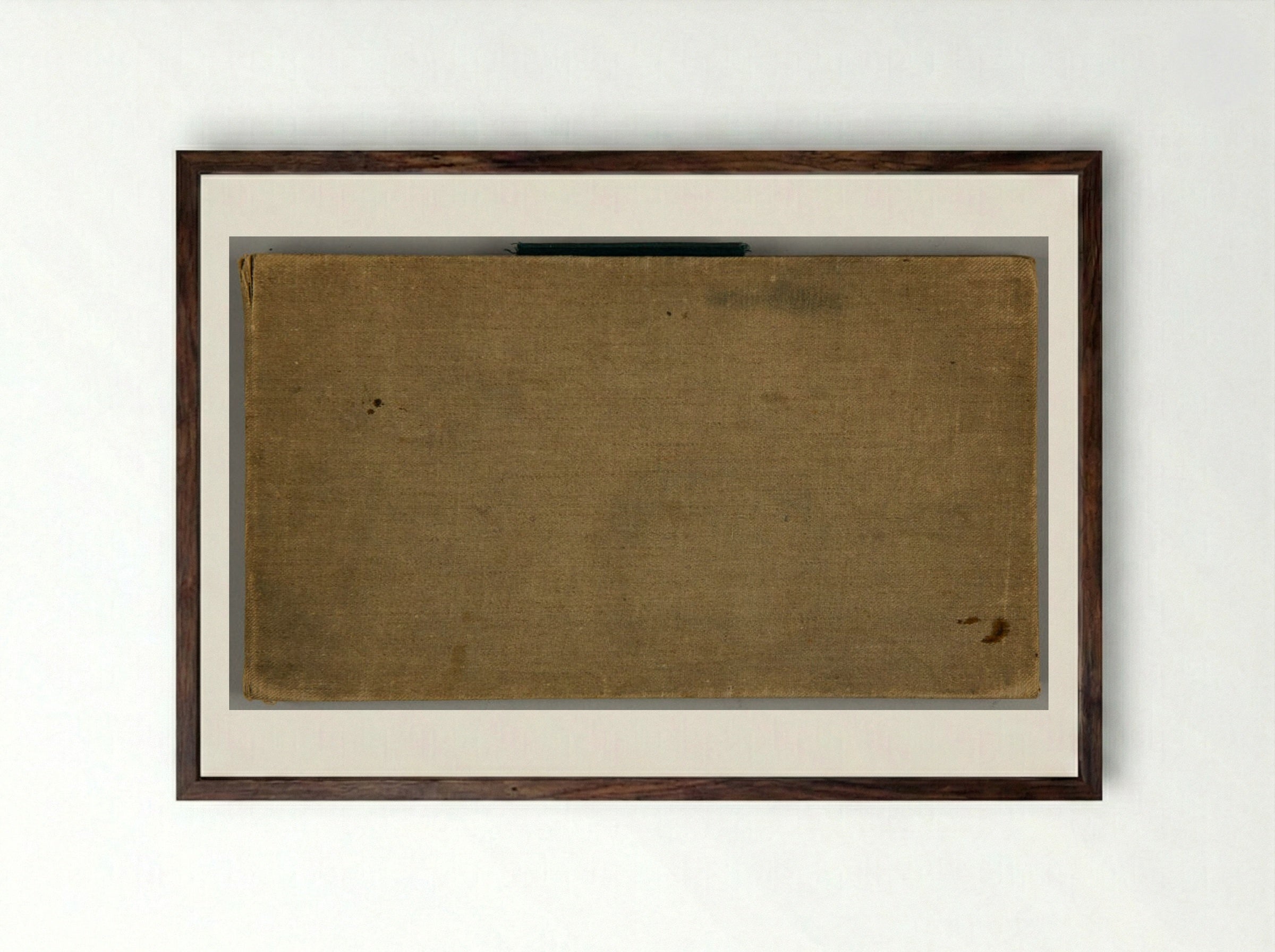 Sketchbook: Washington and Oregon (Cover) - Sanford Robinson Gifford - Framed Print Dark Wood