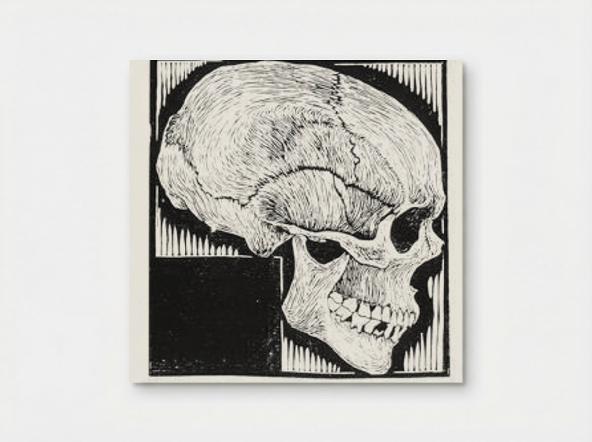 Skull - M.C. Escher - Poster