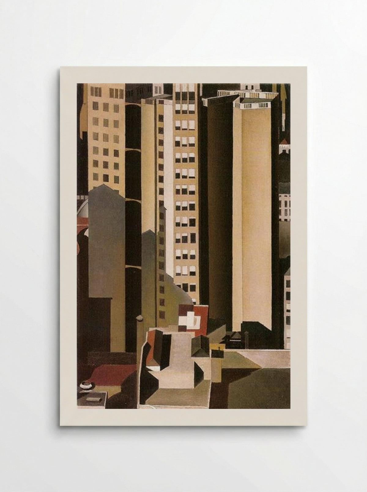 Skyscrapers - Charles Sheeler - Poster