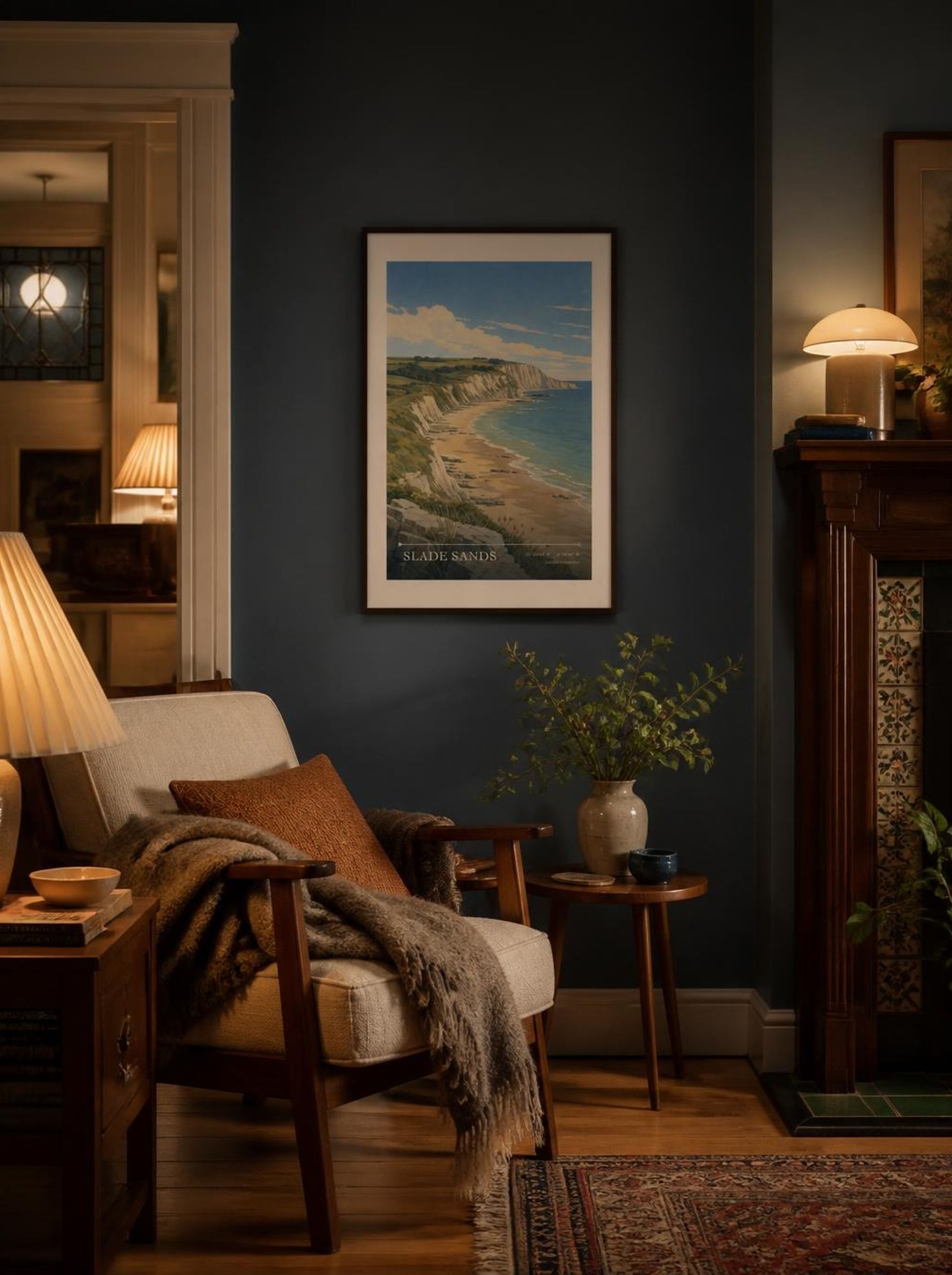 Slade Sands United Kingdom Travel Poster - Lifestyle