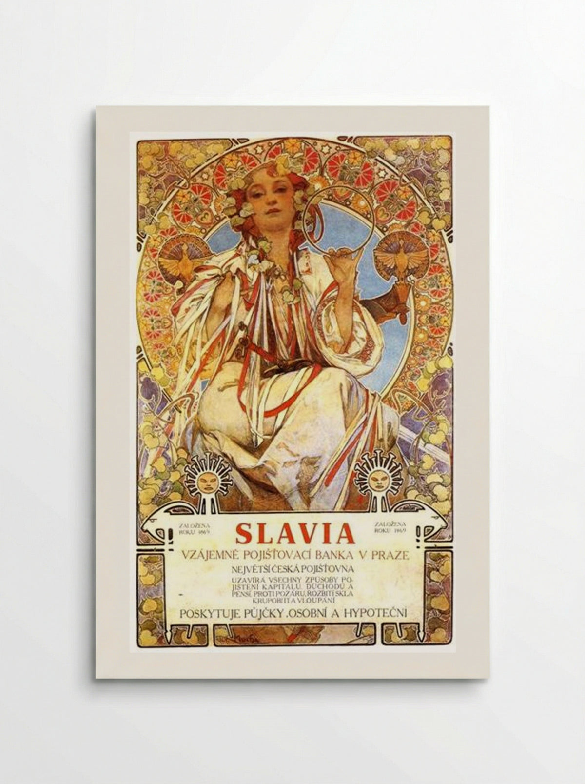 Slavia - Alphonse Mucha - Poster