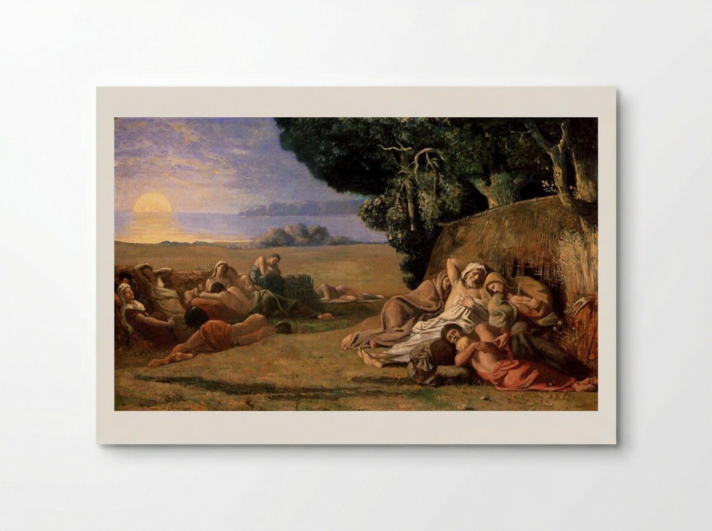Sleep - Pierre Puvis de Chavannes - Poster