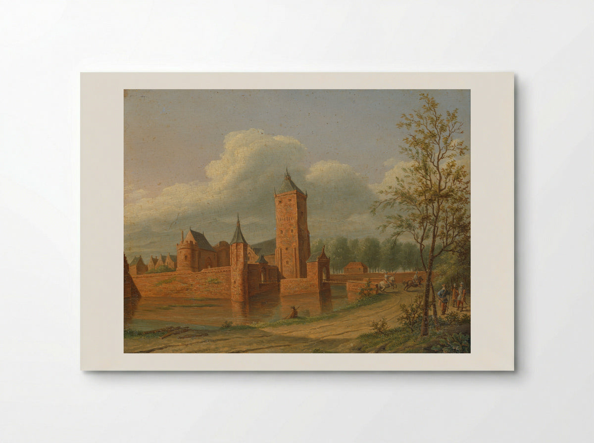 Slot Batestein bij Vianen - Jan Jacob Teyler van Hall - Poster