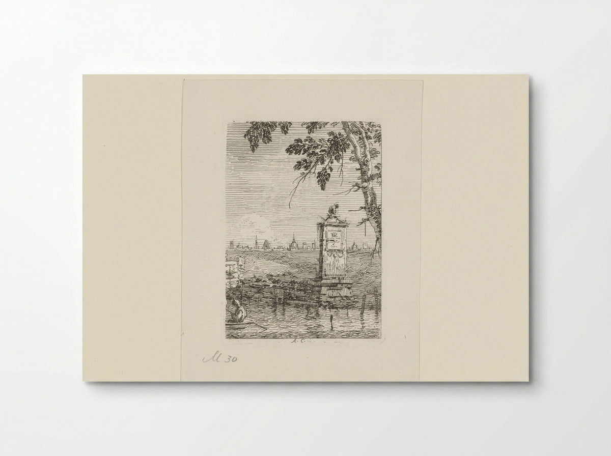 Small Monument in a Landscape - Joseph Smith - Poster