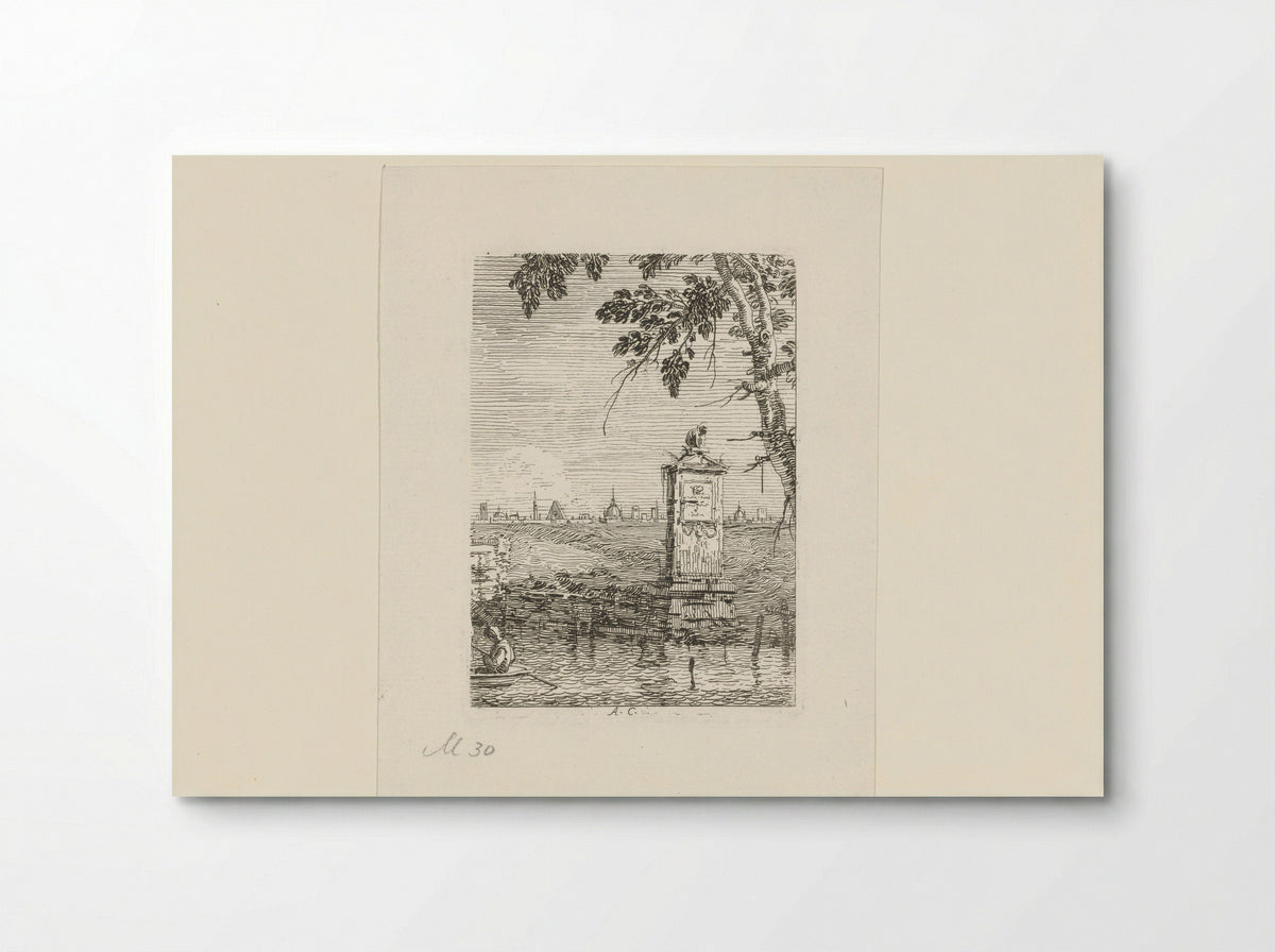 Small Monument in a Landscape - Joseph Smith - Poster