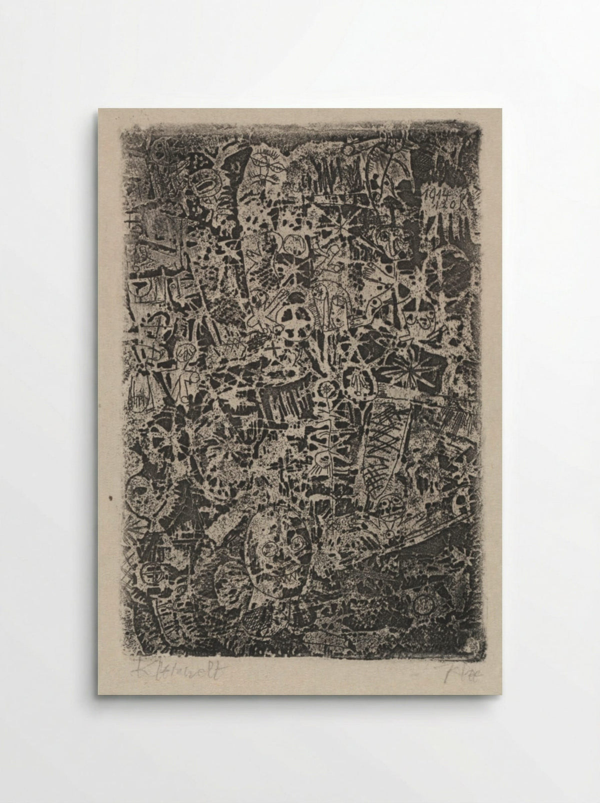 Small World (Kleine Welt) - Paul Klee - Poster