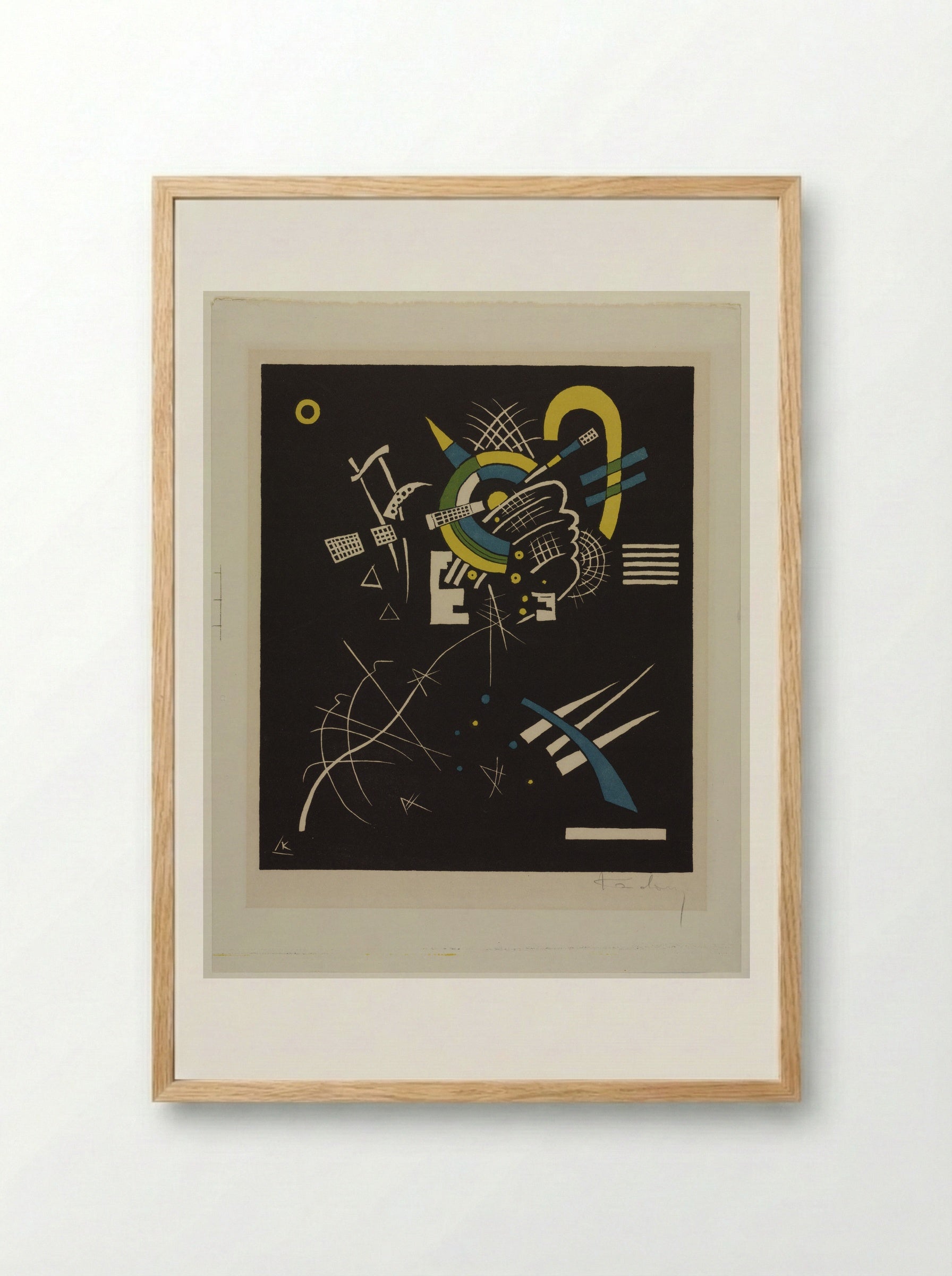 Small Worlds VII - Wassily Kandinsky - Framed Print Wood