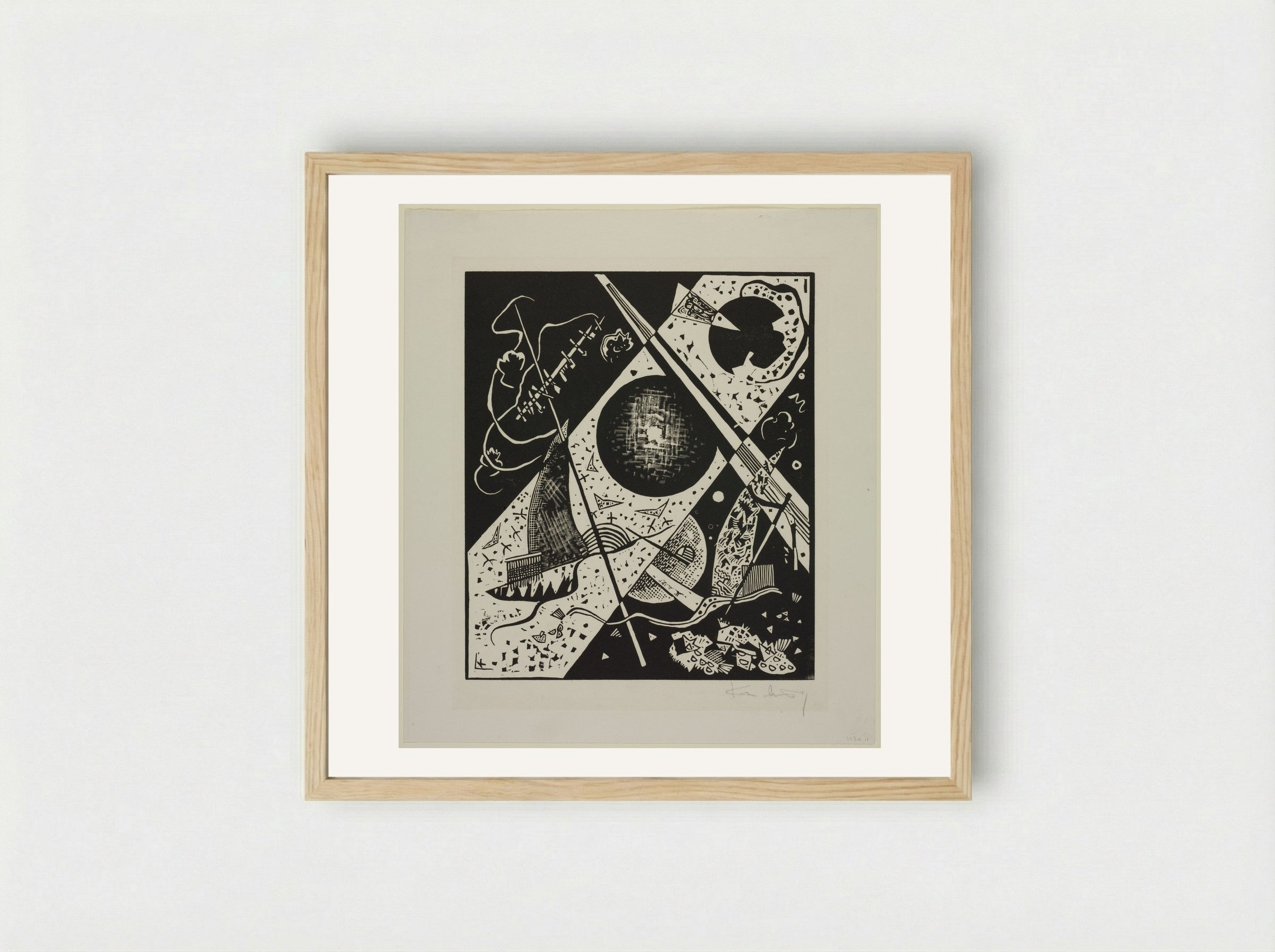 Small Worlds VI - Wassily Kandinsky - Framed Print Wood