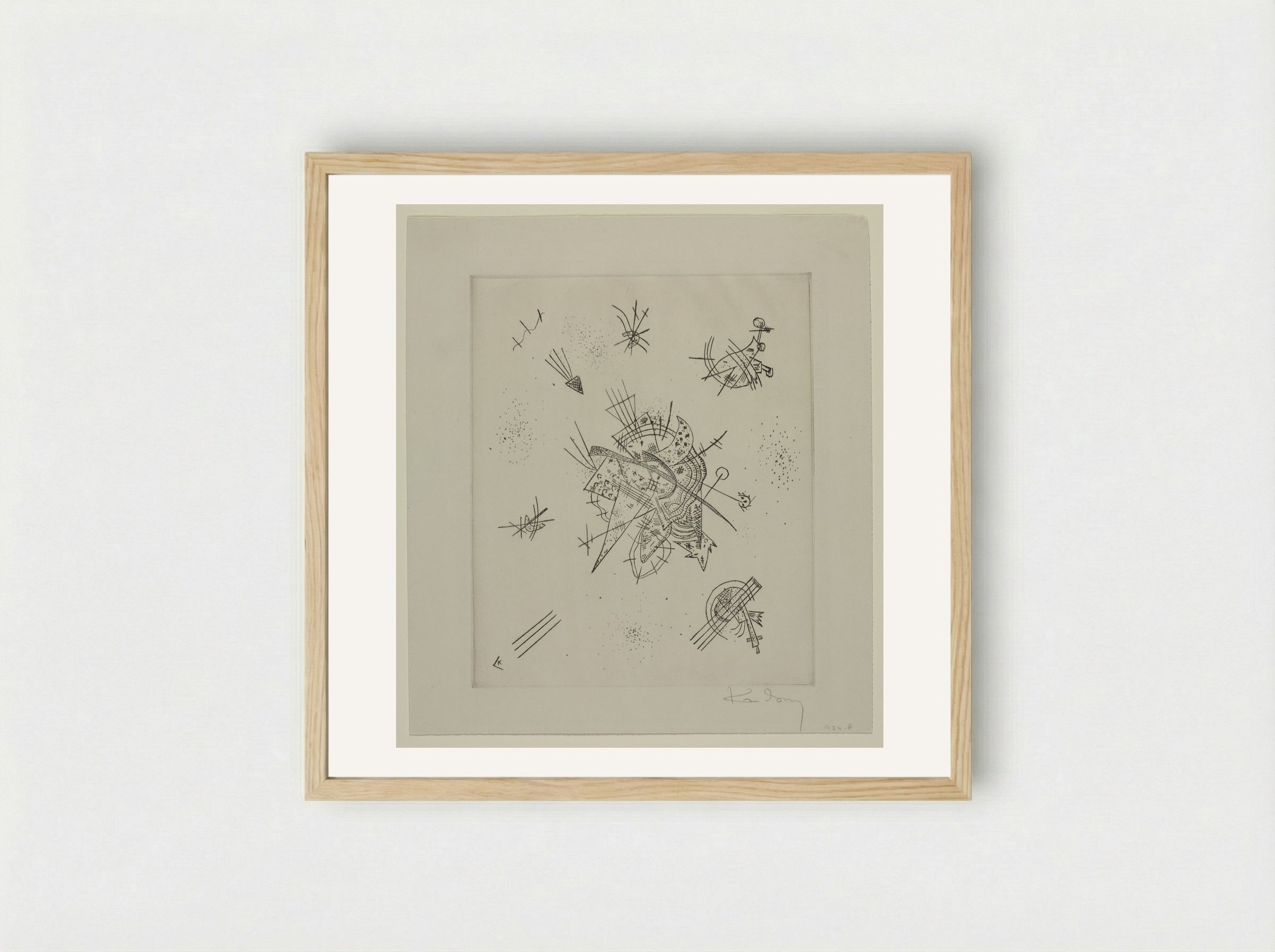 Small Worlds X - Wassily Kandinsky - Framed Print Wood