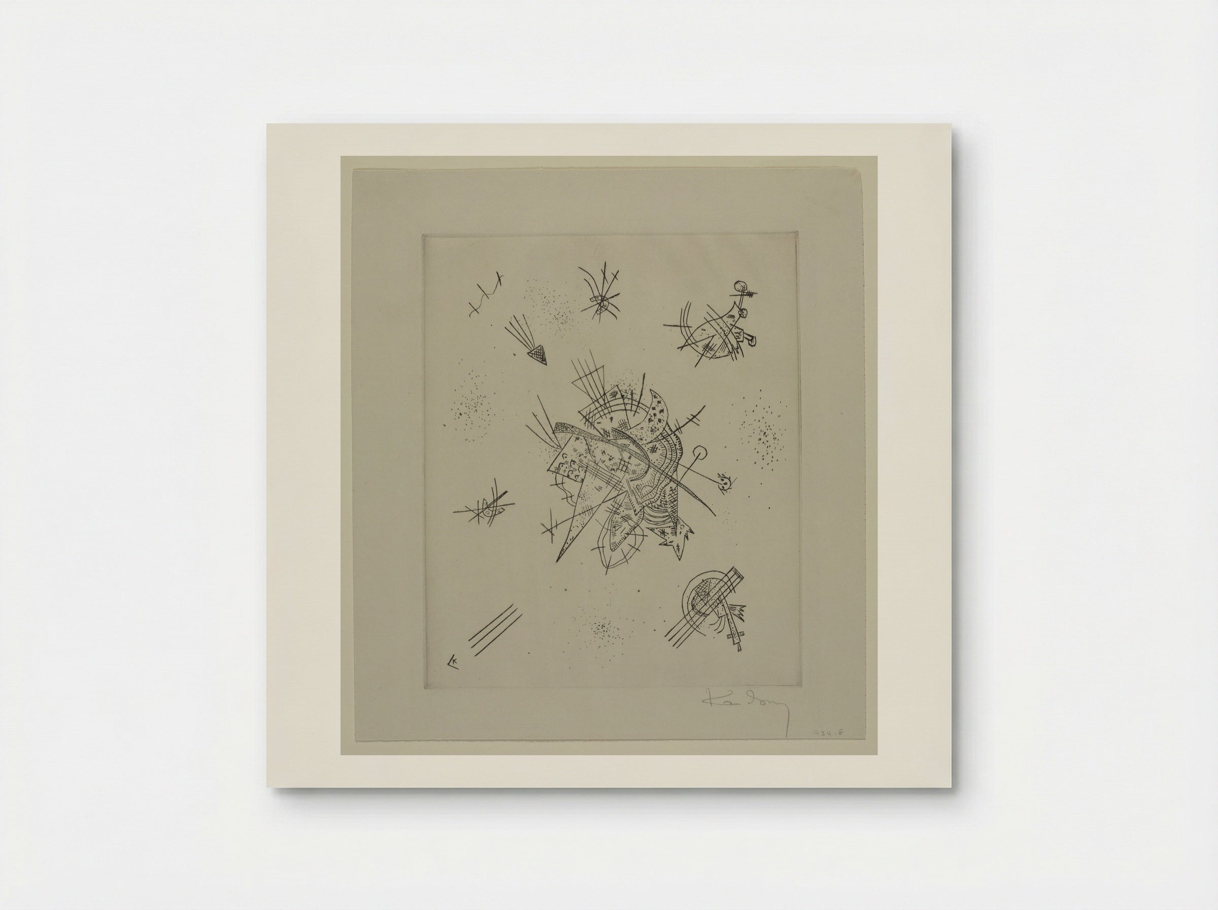 Small Worlds X - Wassily Kandinsky - Poster
