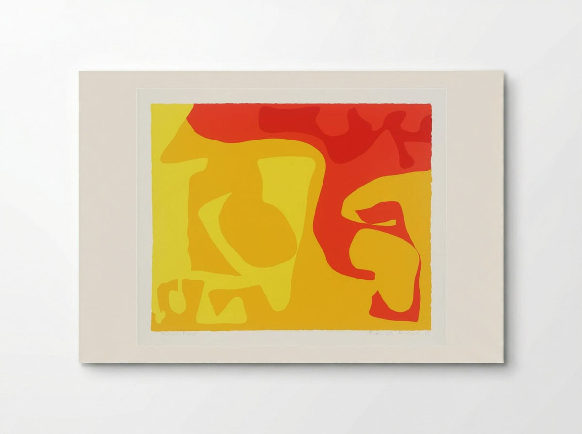 Small Yellow: January 1973 - Patrick Heron - Poster