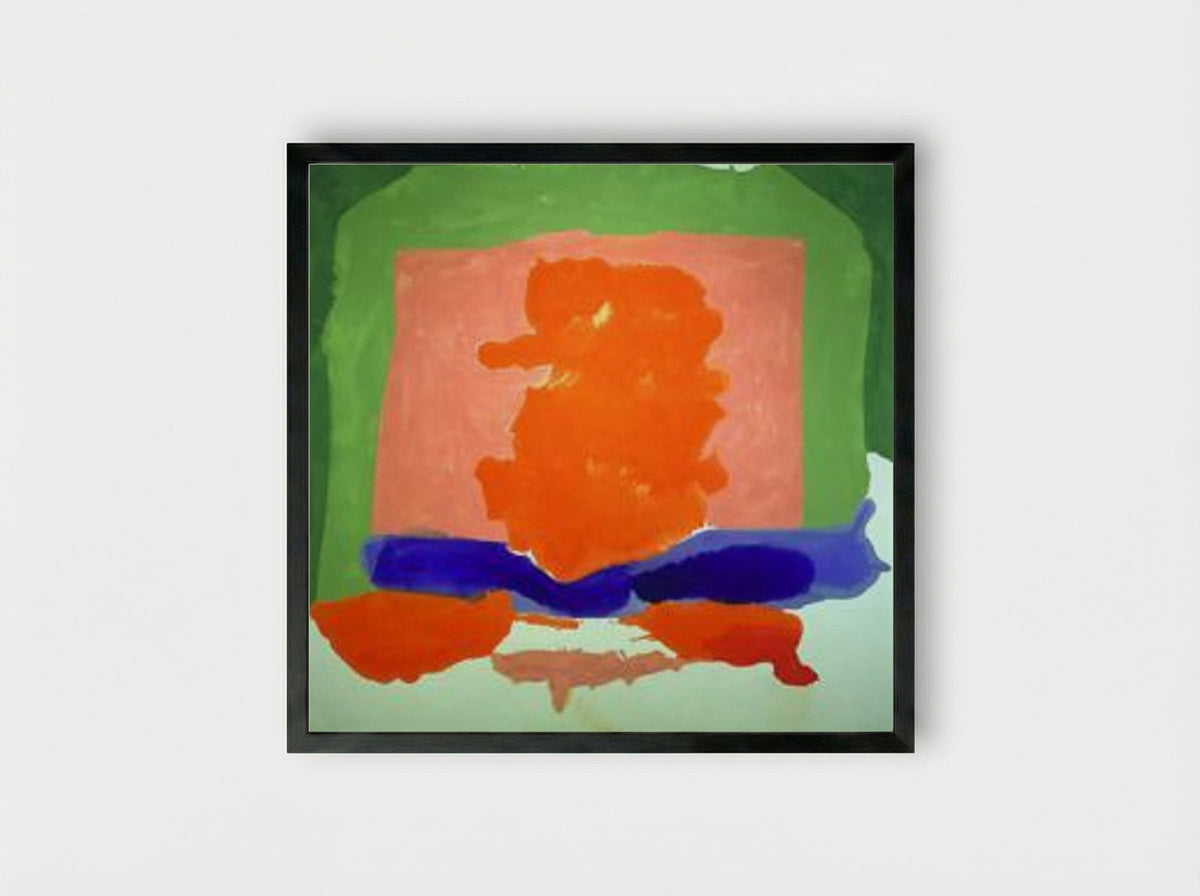 Small's Paradise - Helen Frankenthaler - Framed Print Black