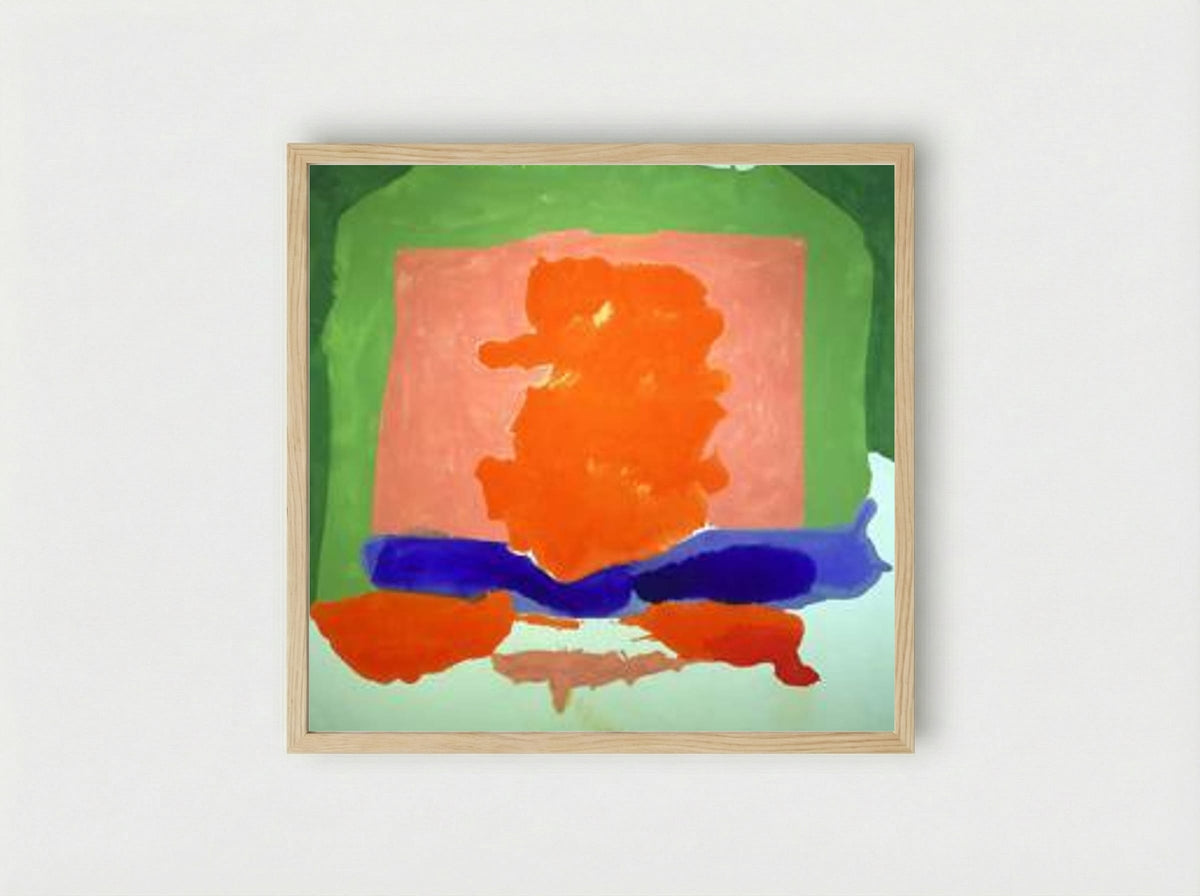 Small's Paradise - Helen Frankenthaler - Framed Print Wood