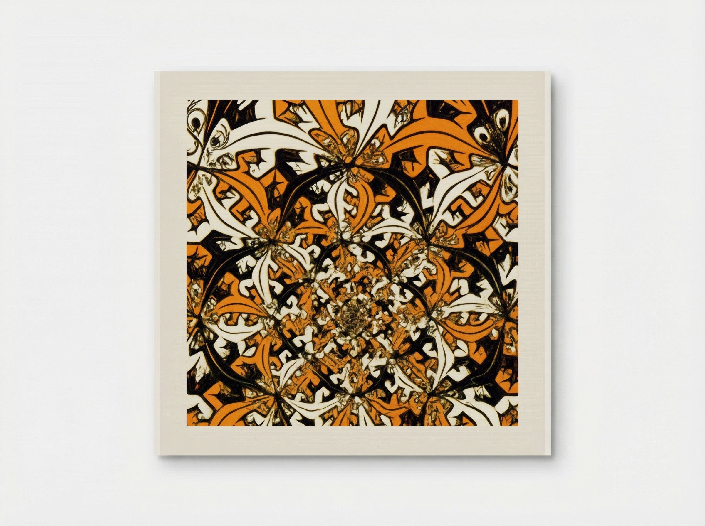 Smaller and Smaller - M.C. Escher - Poster