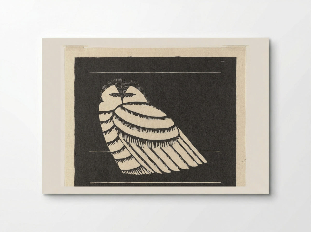 Sneeuwuil (Snowy Owl) - Samuel Jessurun de Mesquita - Poster
