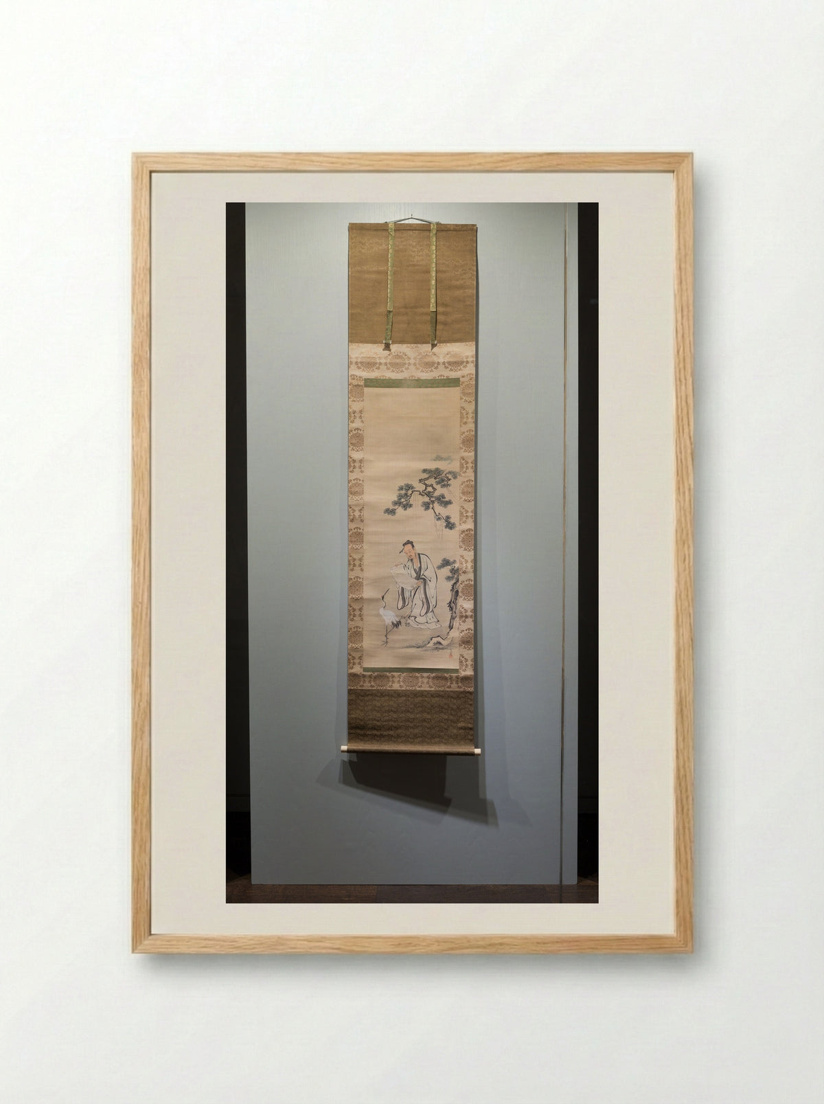 Snowy Landscape - Kanô Tsunenobu - Framed Print Wood