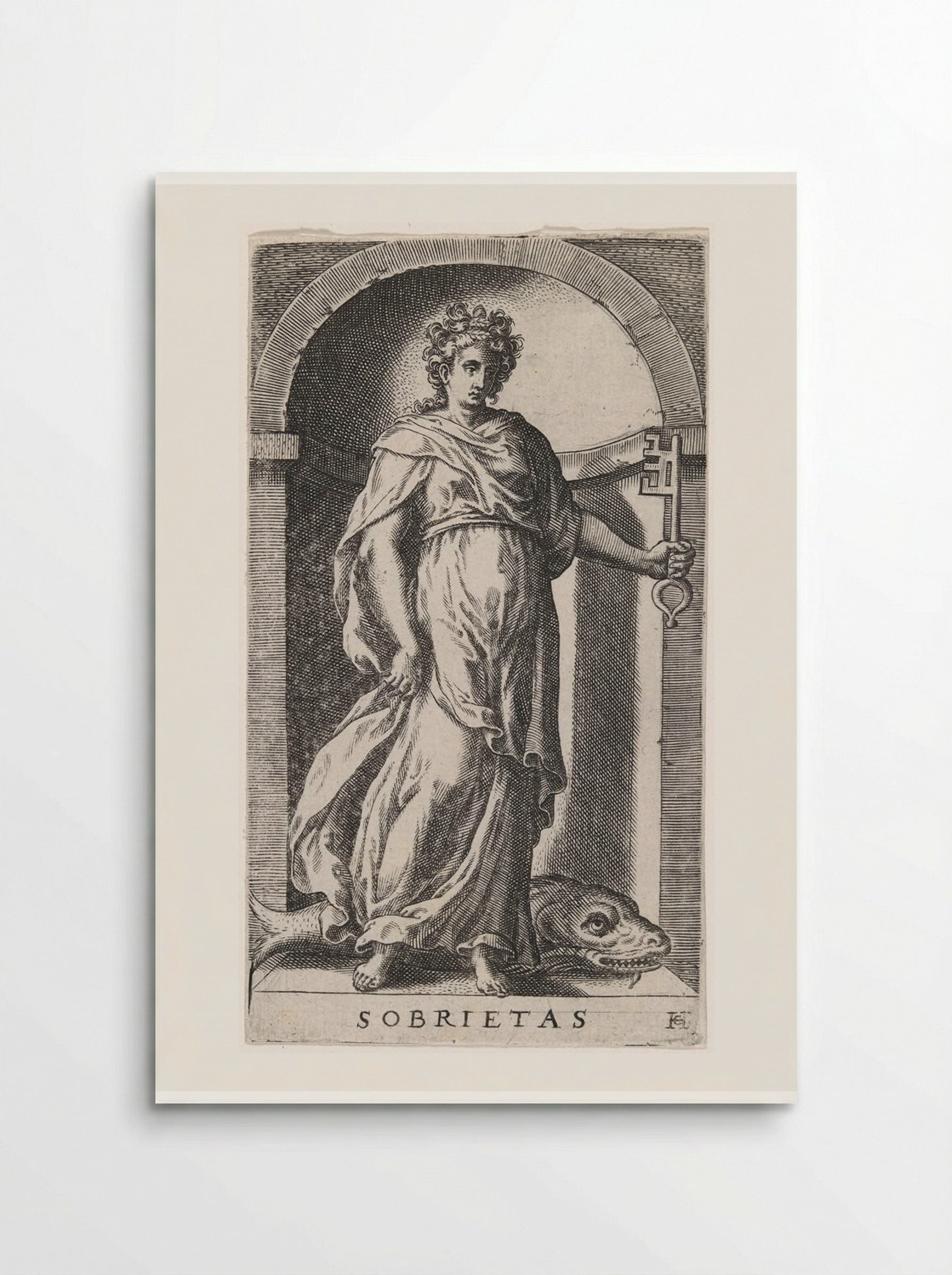 Sobrietas - Hans Collaert the Elder - Poster