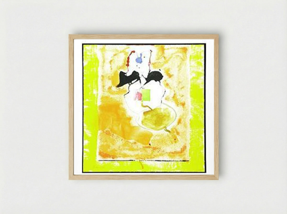 Solar Imp - Helen Frankenthaler - Framed Print Wood