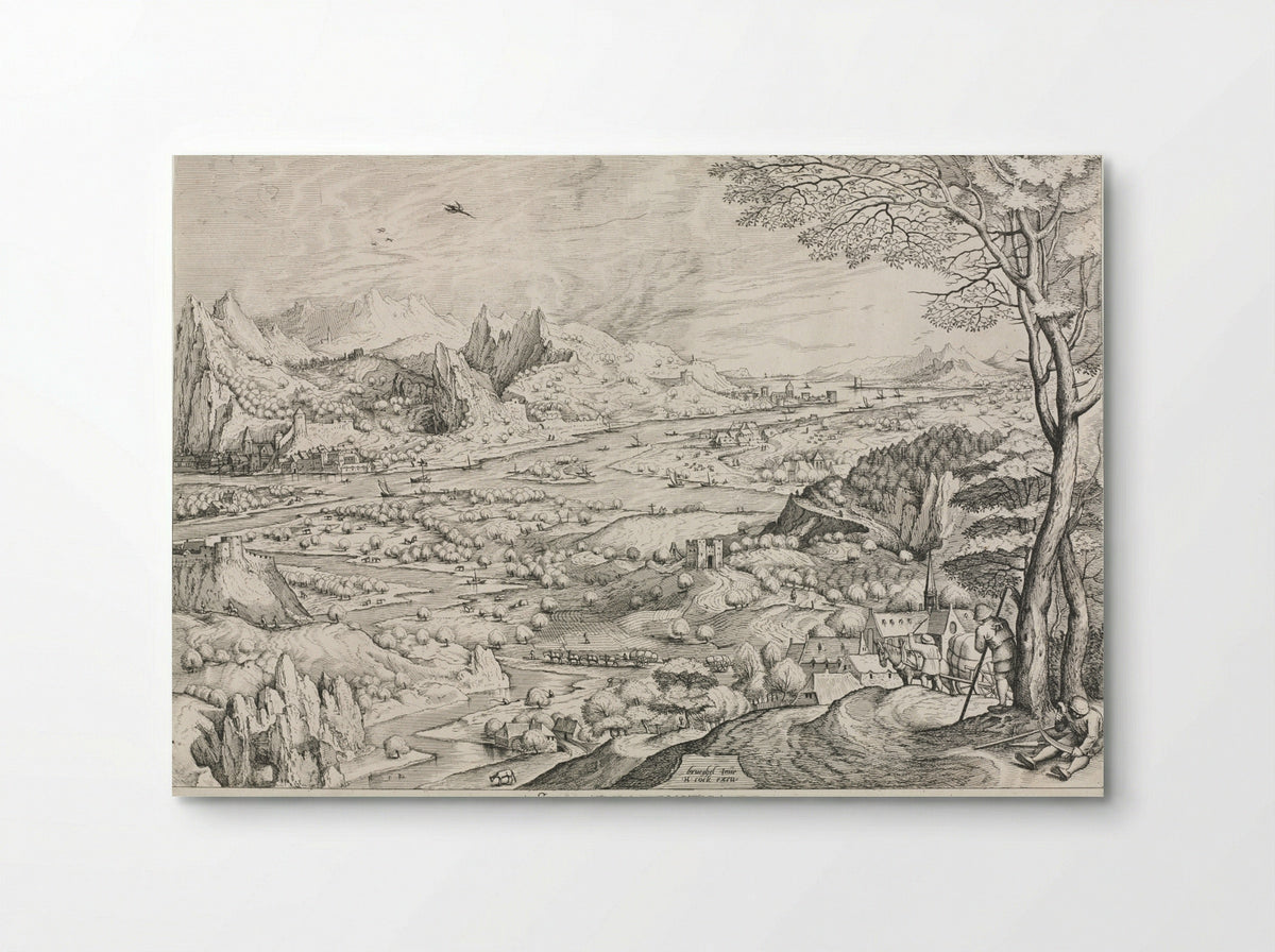 Solicitudo Rustica - Jan van Doetechum - Poster