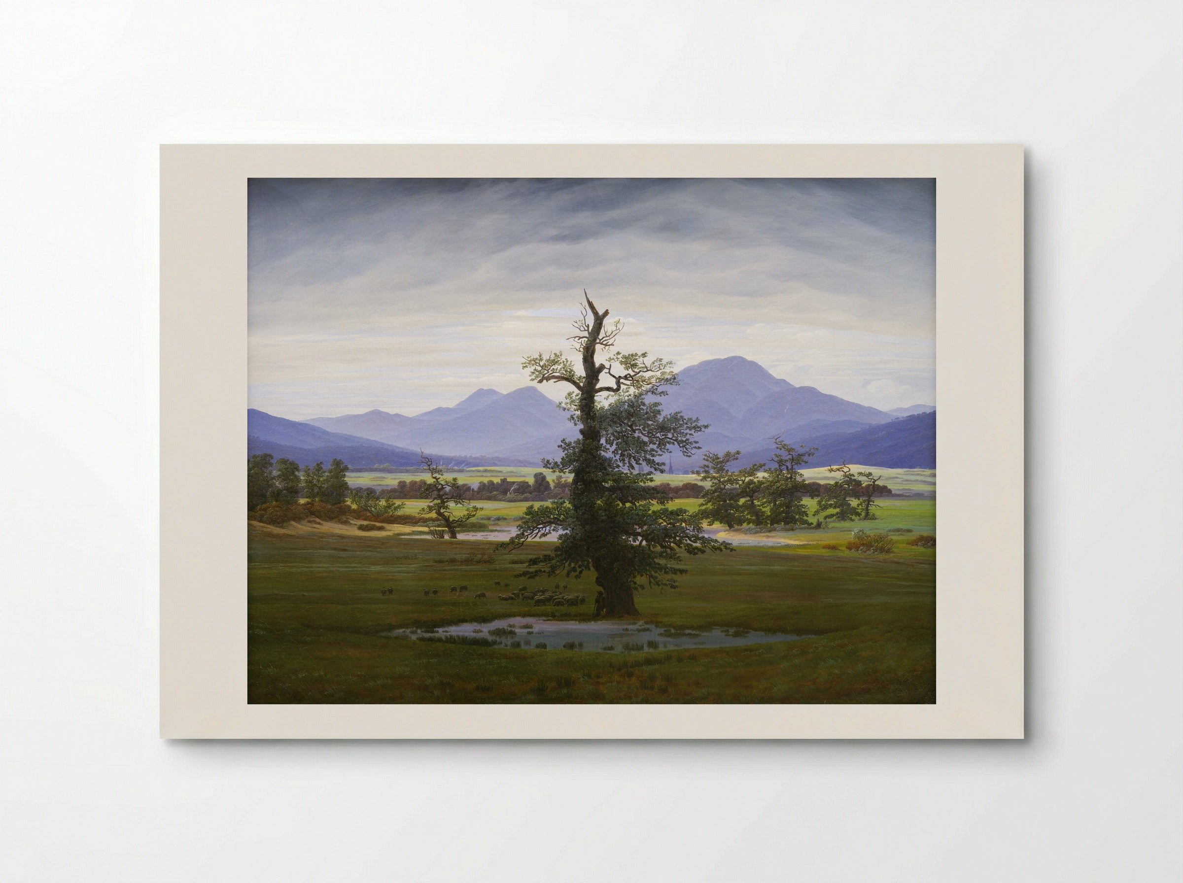 Solitary Tree - Caspar David Friedrich - Poster