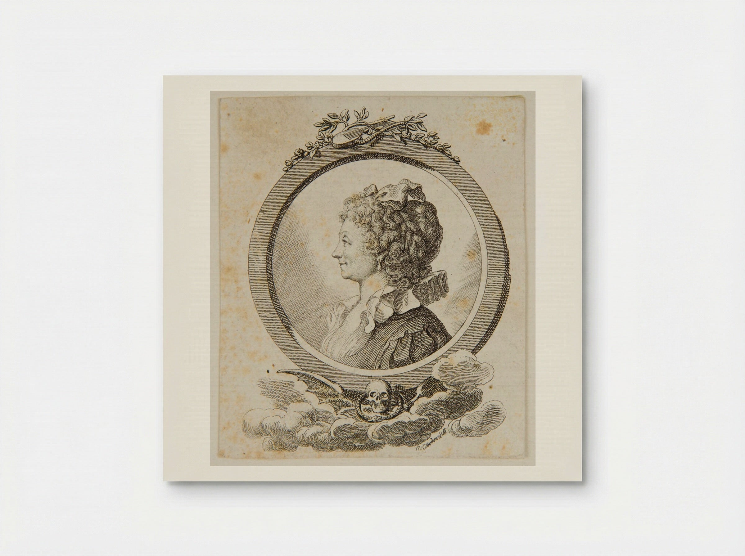 Sophie Becker Schwarz - Daniel Nikolaus Chodowiecki - Poster