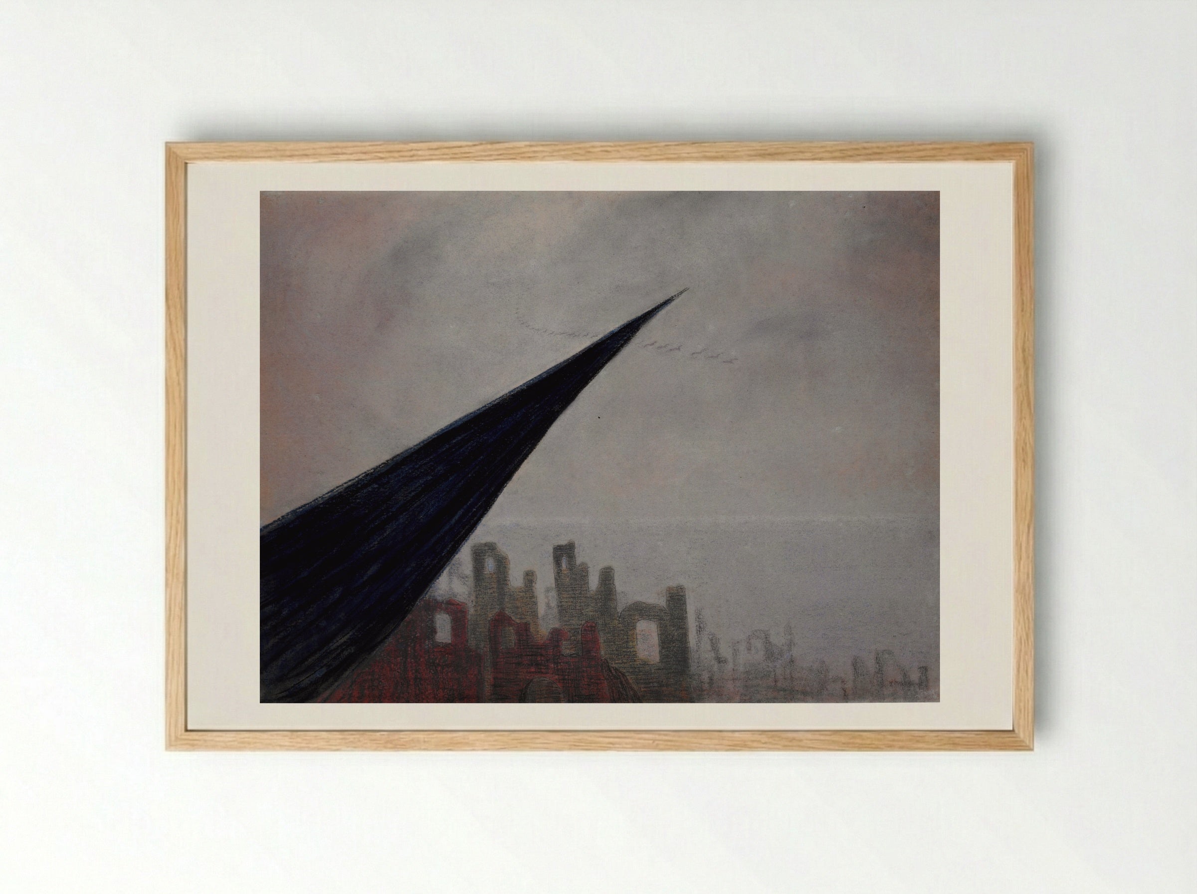 Sorrow (II) - Mikalojus Konstantinas Čiurlionis - Framed Print Wood