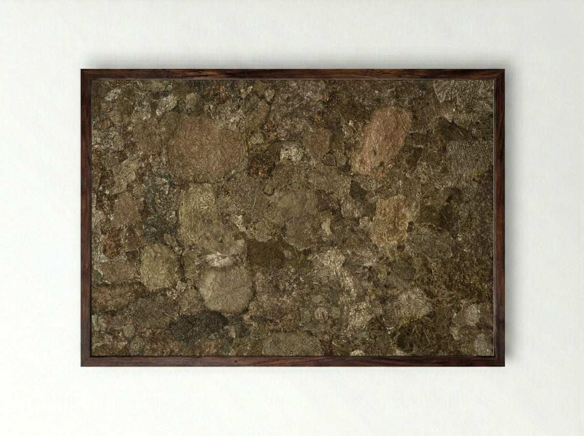 Soul of the Underground - Jean Dubuffet - Framed Print Dark Wood