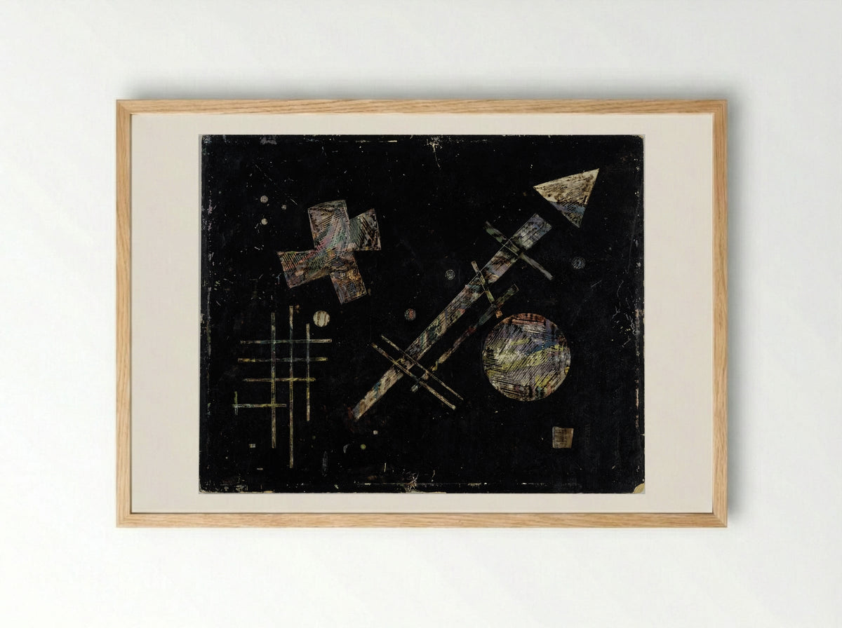 Sounds - Wassily Kandinsky - Framed Print Wood