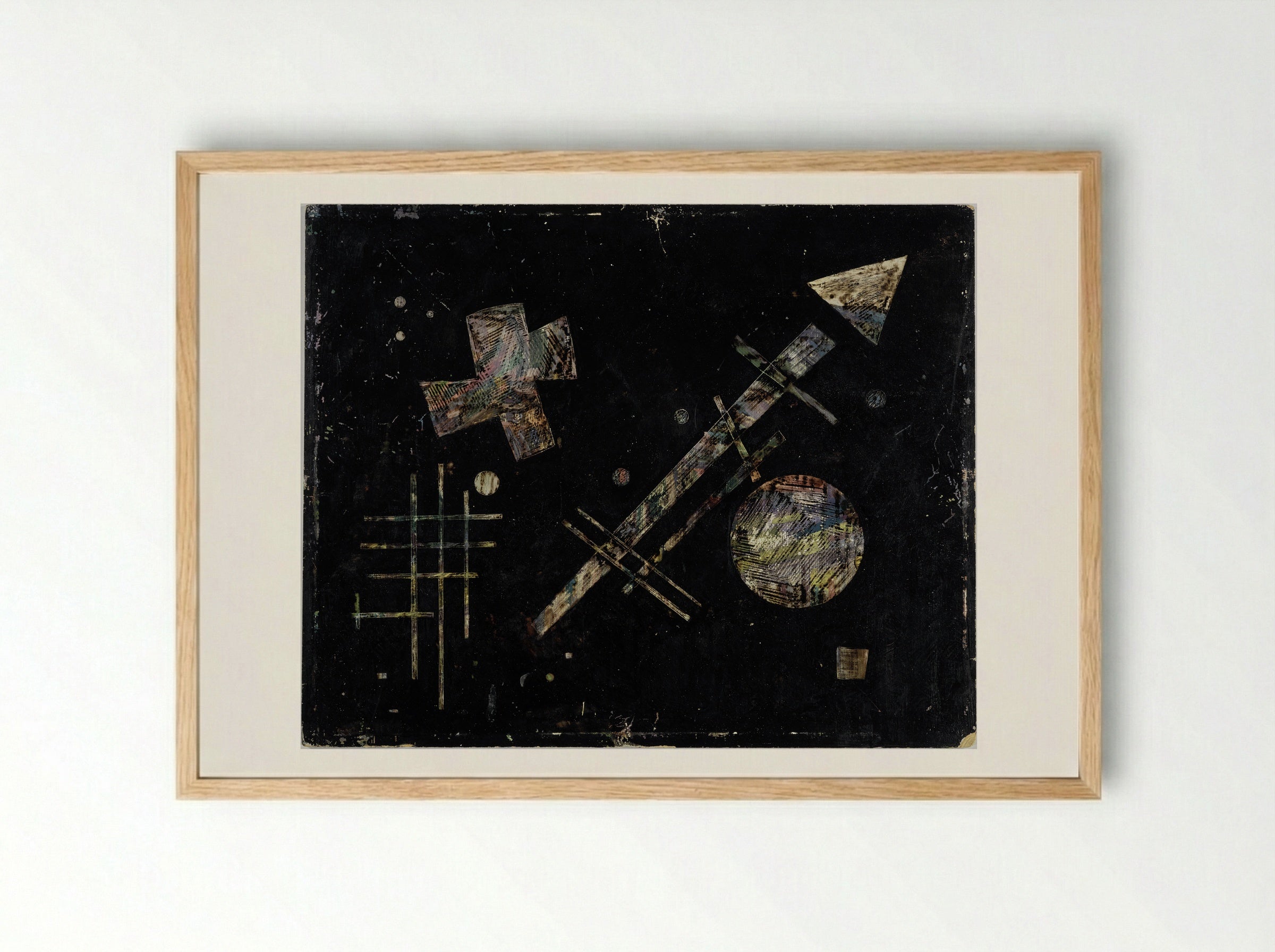 Sounds - Wassily Kandinsky - Framed Print Wood