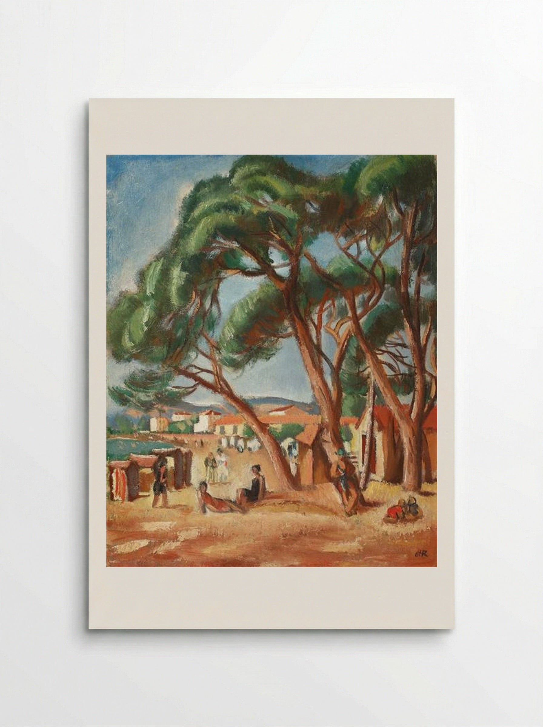 Southern France Beach - Iosif Iser - Poster