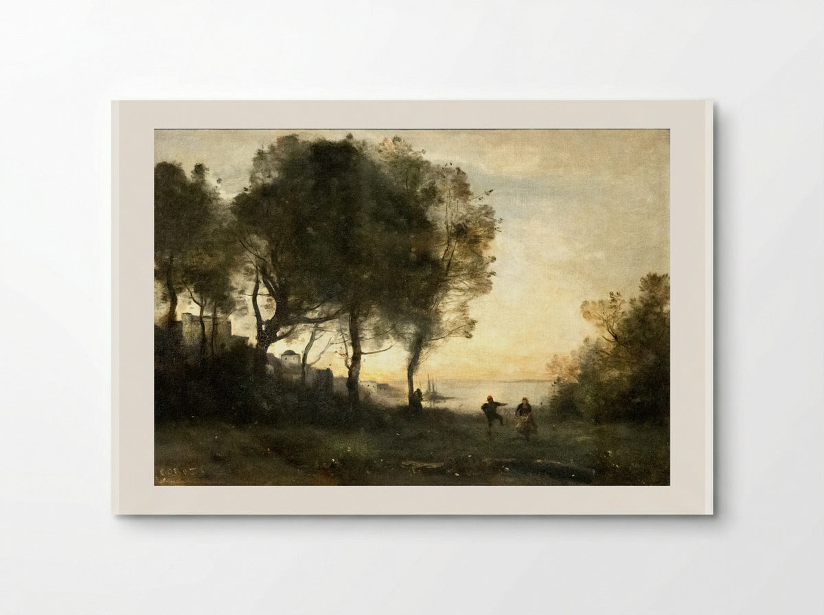 Souvenir d'Italie - Jean-Baptiste-Camille Corot - Poster