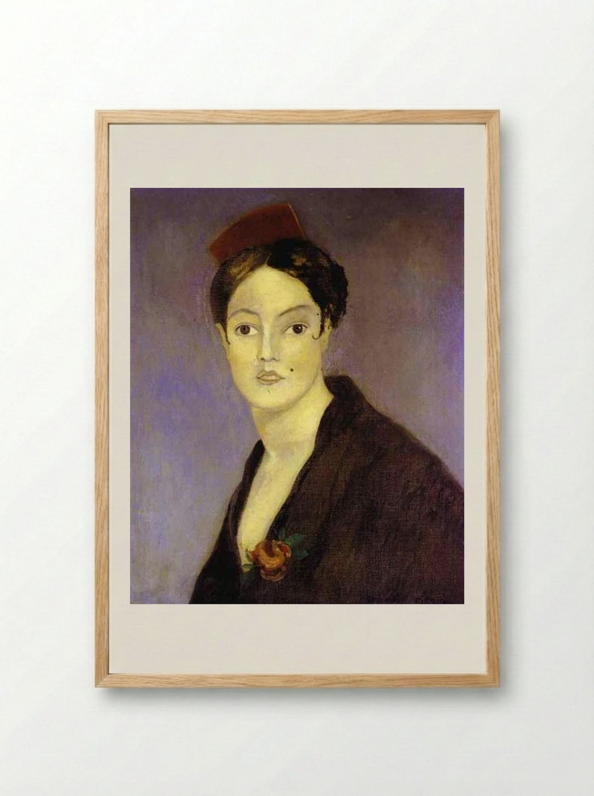 Spanish Woman - Francis Picabia - Framed Print Wood