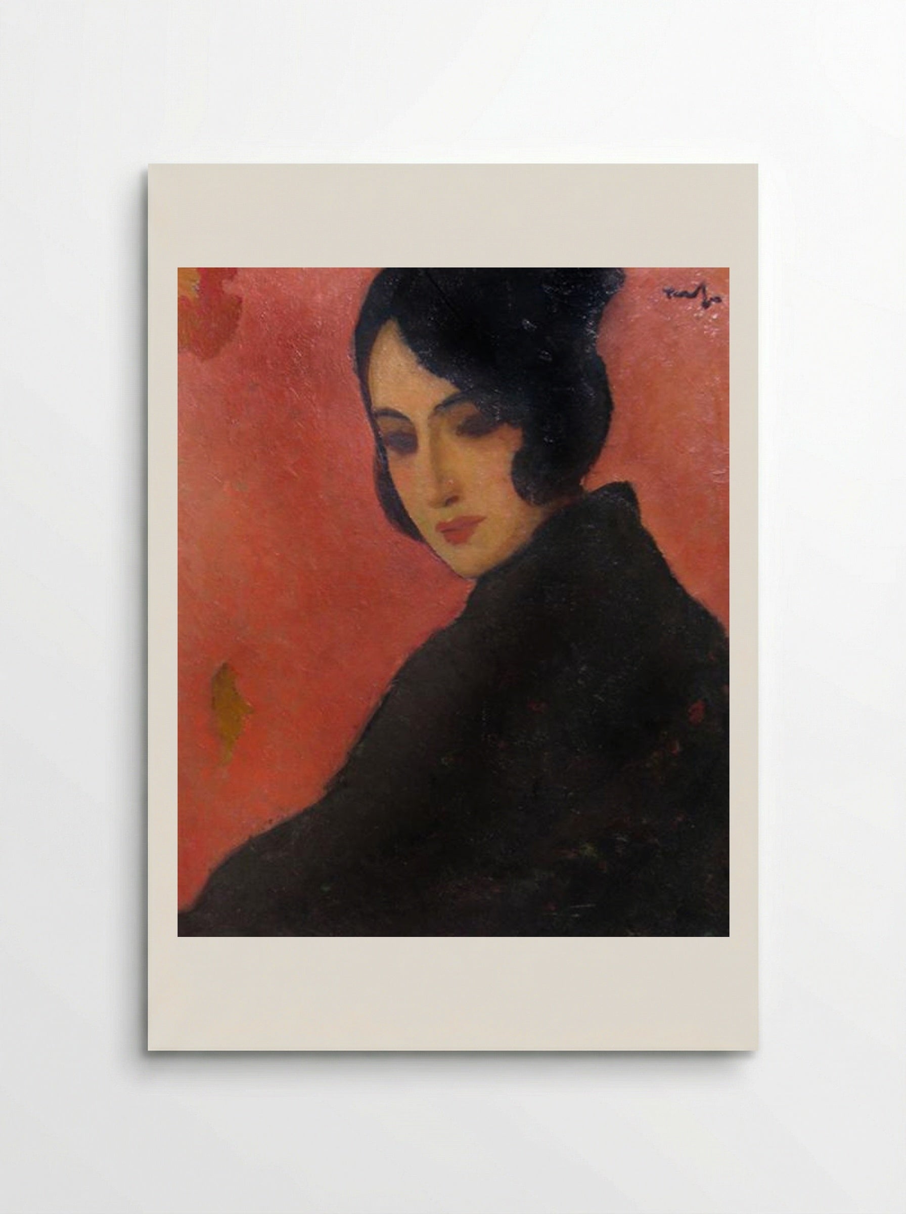 Spanish Woman - Nicolae Tonitza - Poster