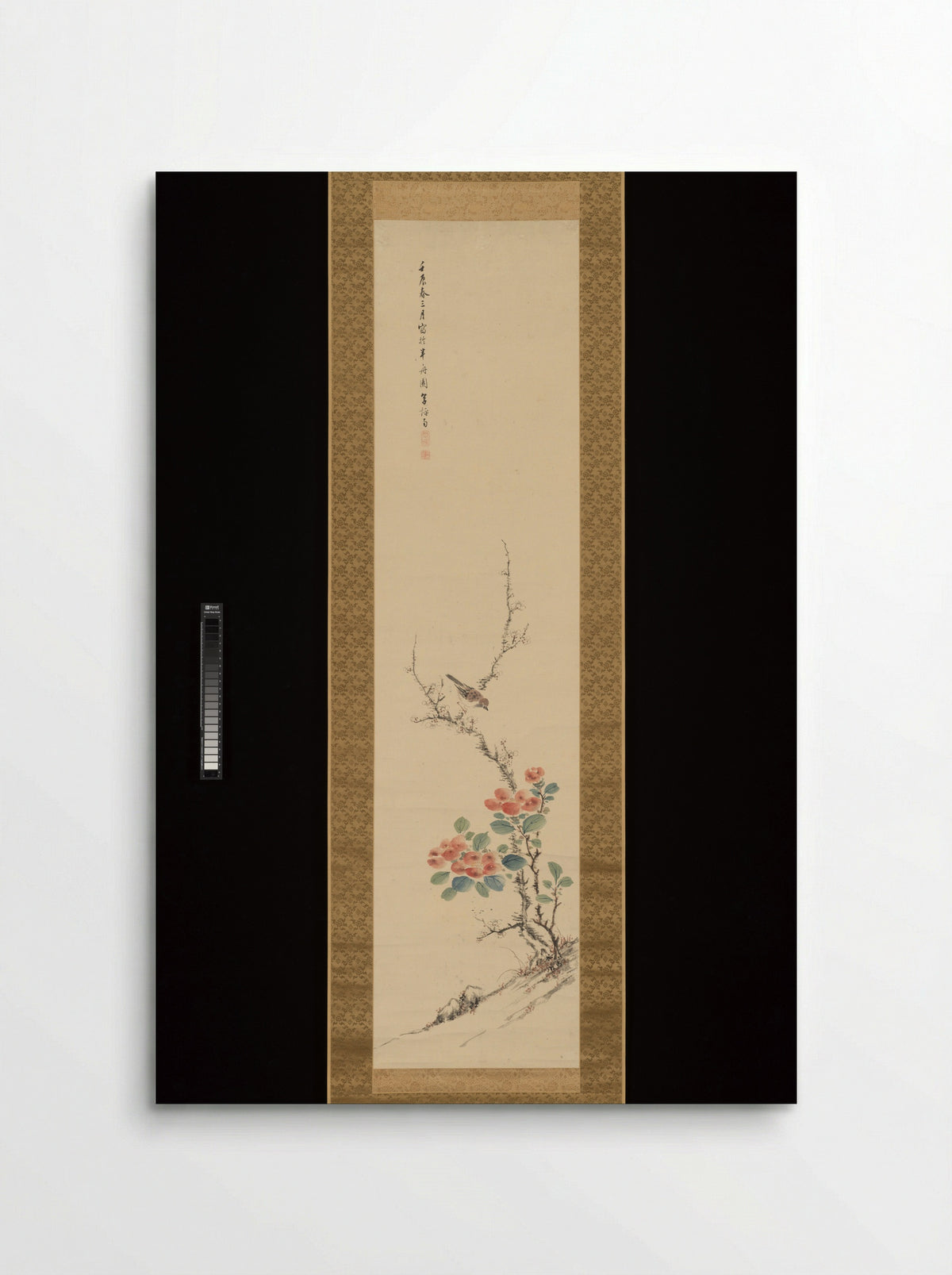 Sparrow, Camellia and Plum - Takahashi Sōhei - Poster
