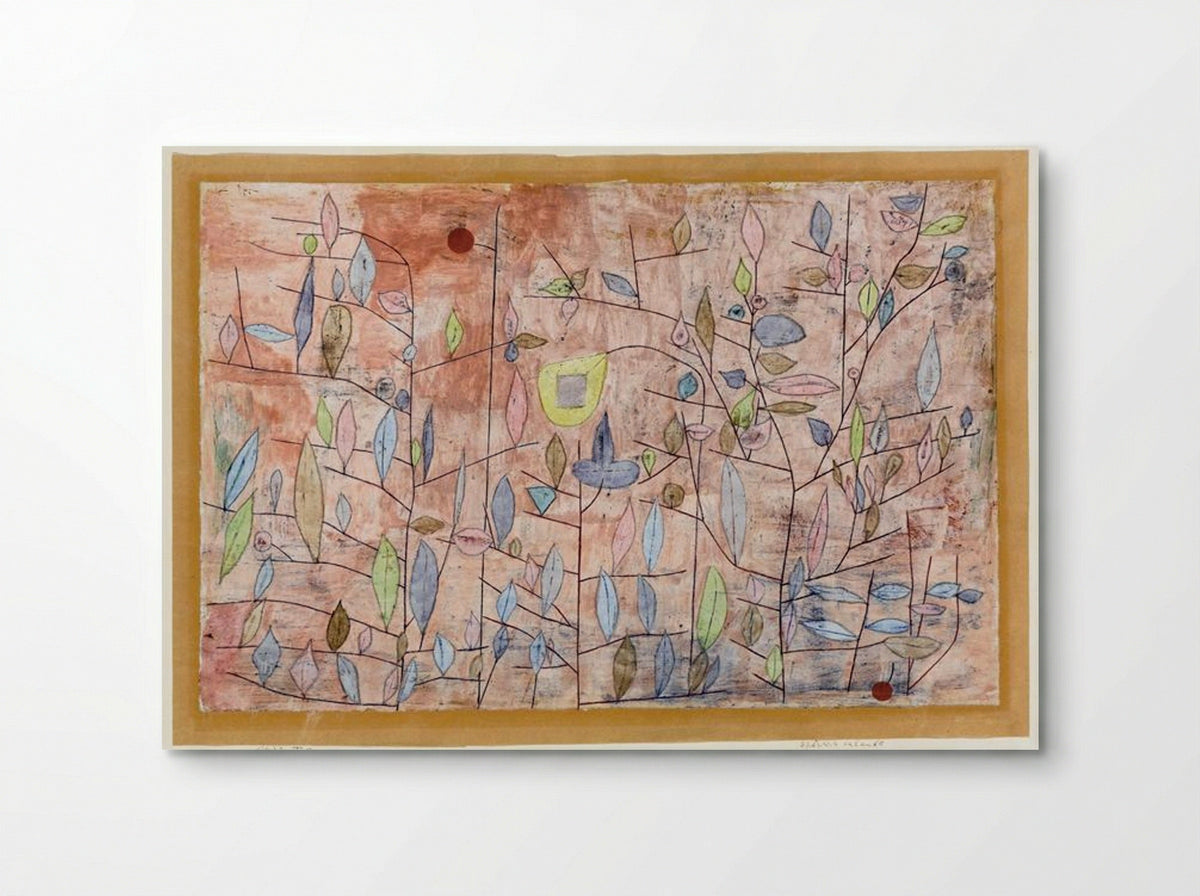 Sparse foliage - Paul Klee - Poster
