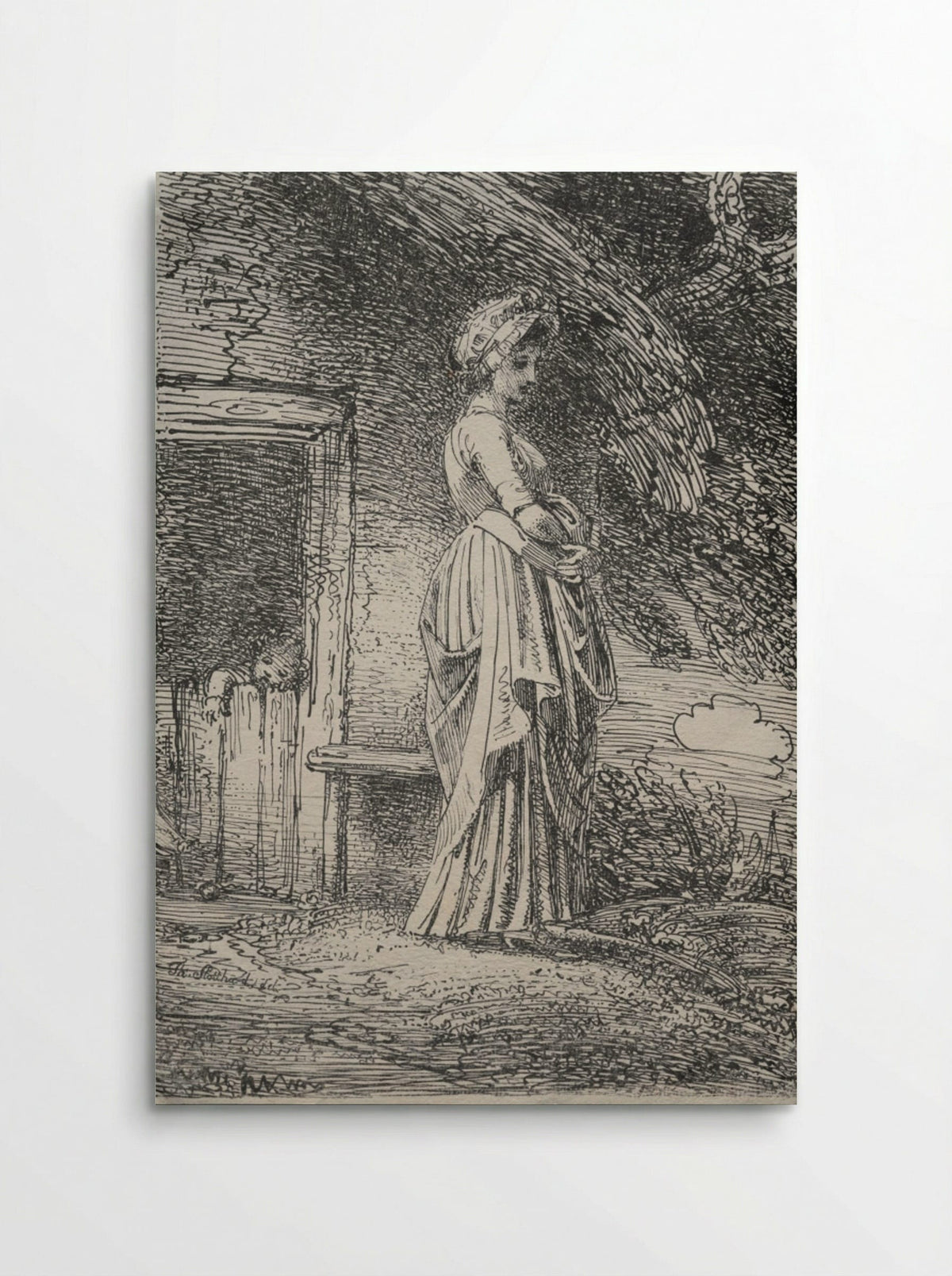 Specimens of Polyautography: The Lost Apple - Thomas Stothard - Poster
