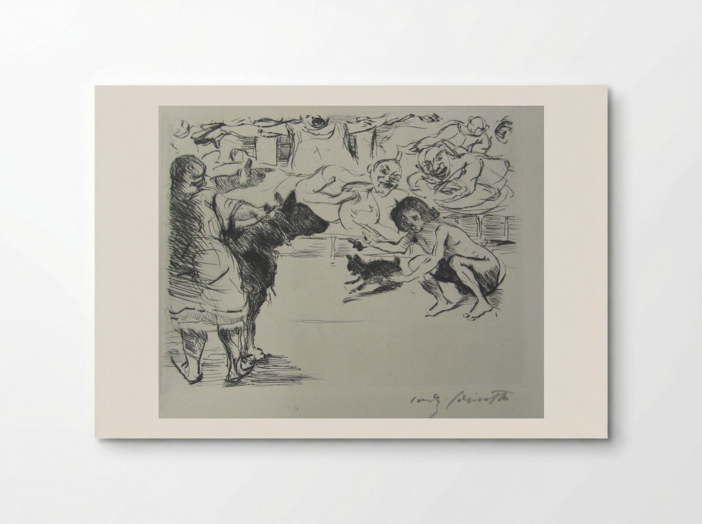 Spectators in the Arena - Lovis Corinth - Poster