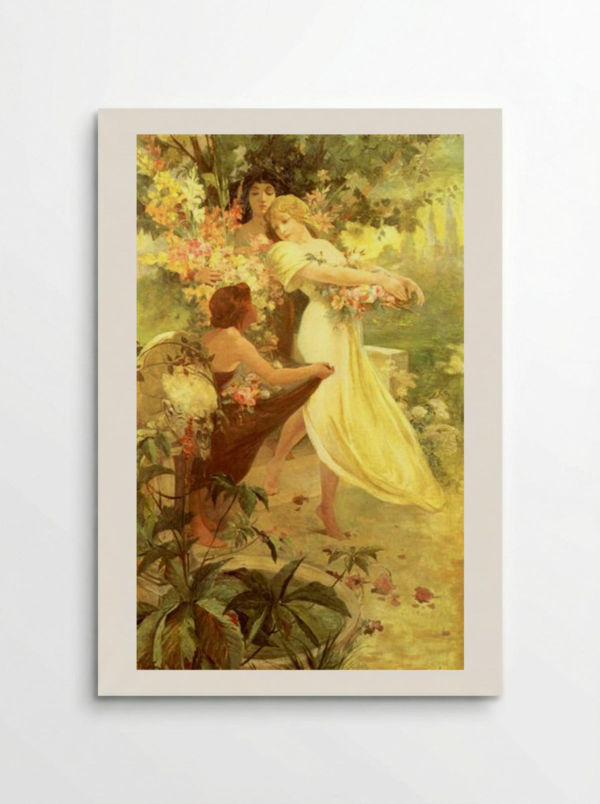 Spirit of Spring - Alphonse Mucha - Poster
