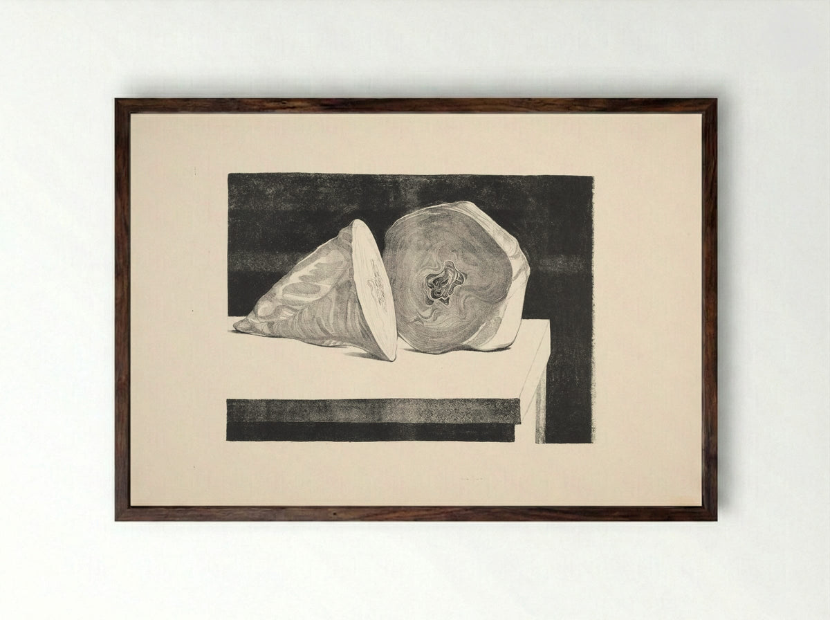 Spitskool - Rein Dool - Framed Print Dark Wood