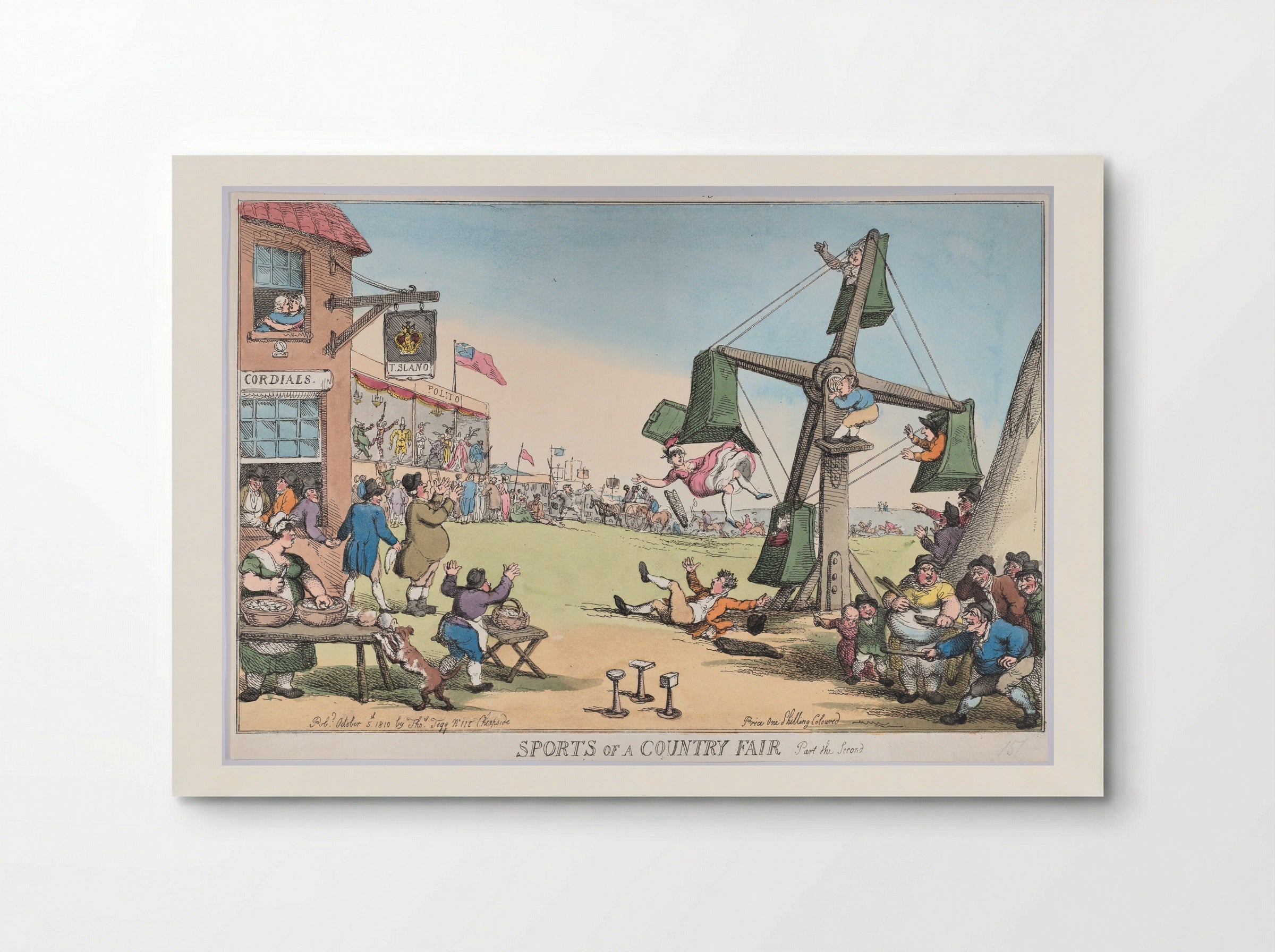Sports of a Country Fair, Part the Second - Thomas Rowlandson - Poster