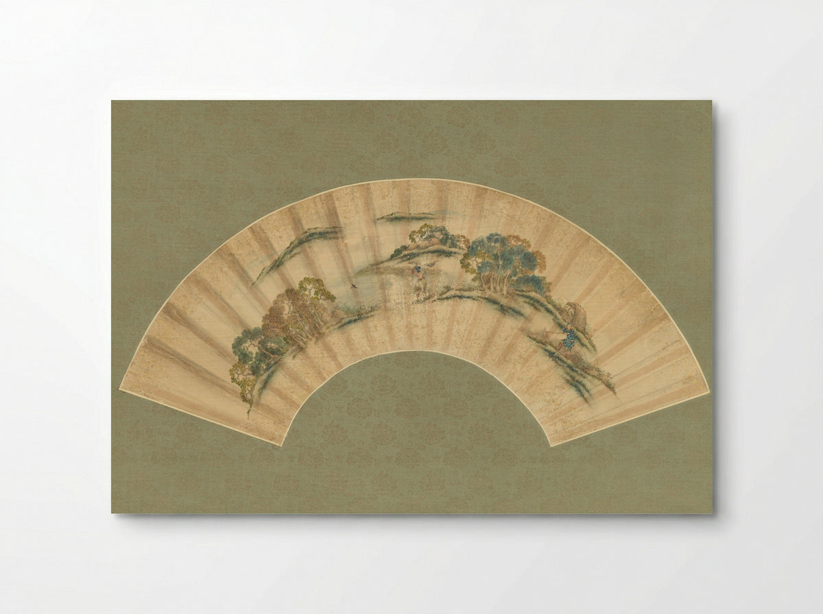 Spring Farming Scene - Katsushika Isai - Poster